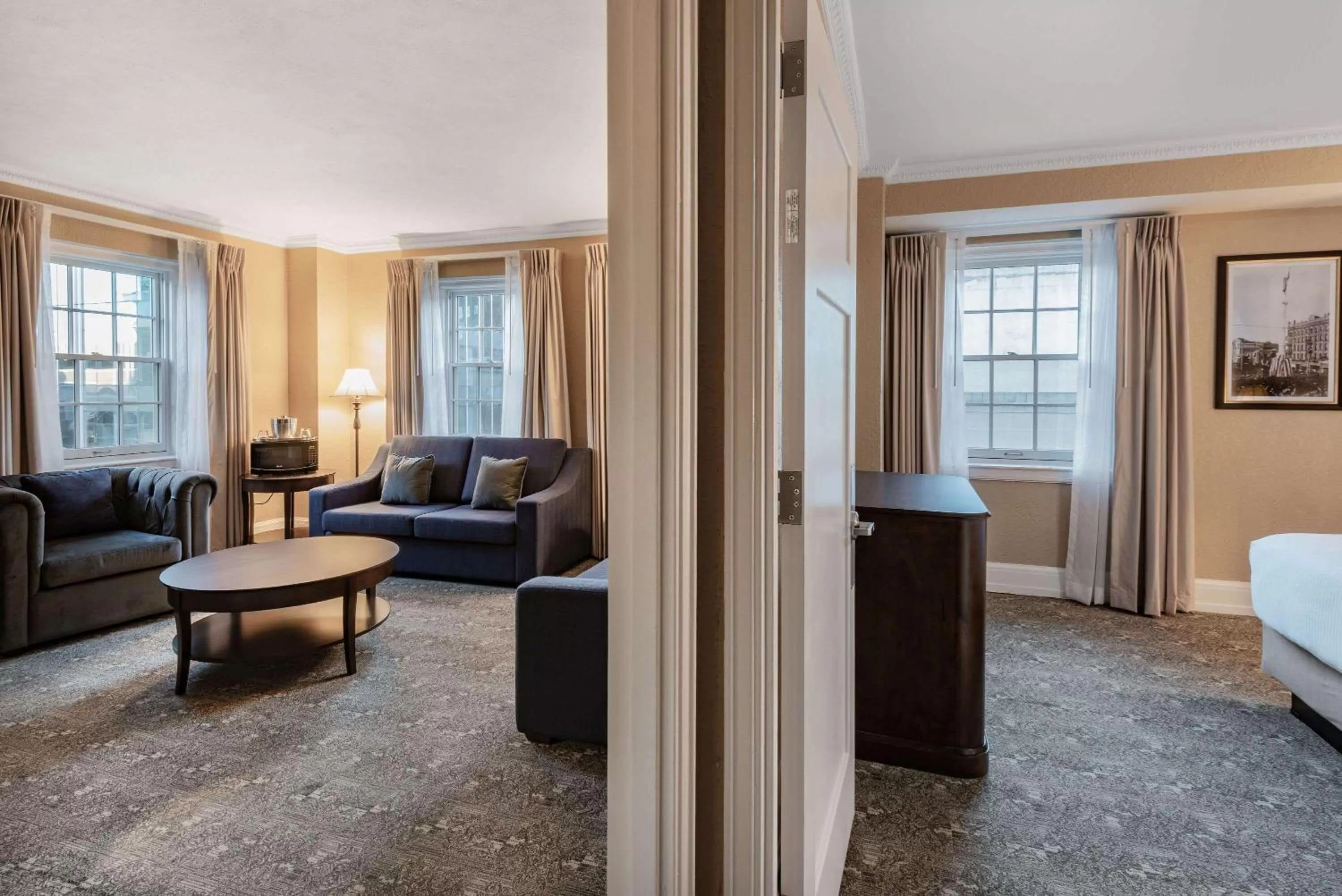 1 King Bed and 1 Queen Bed, Two Bedroom Suite, Non-Smoking in The Americus Hotel, Trademark Collection by Wyndham