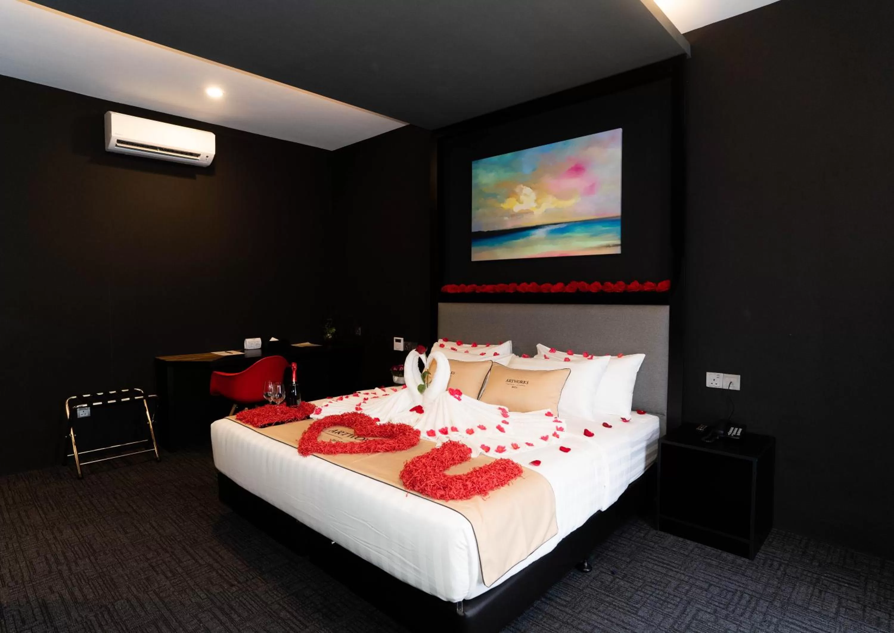 King Suite in Artworks Hotel Ipoh