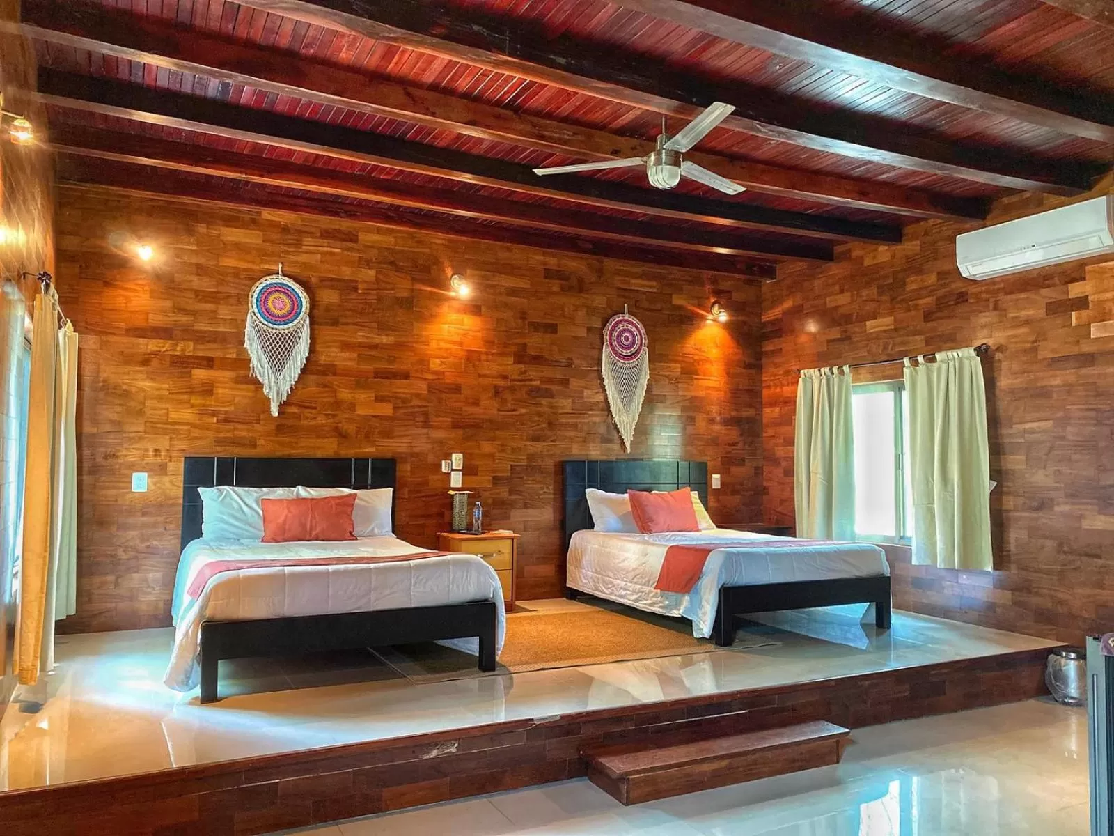 Family Double Room in Hotel Boutique Las Nubes Bacalar