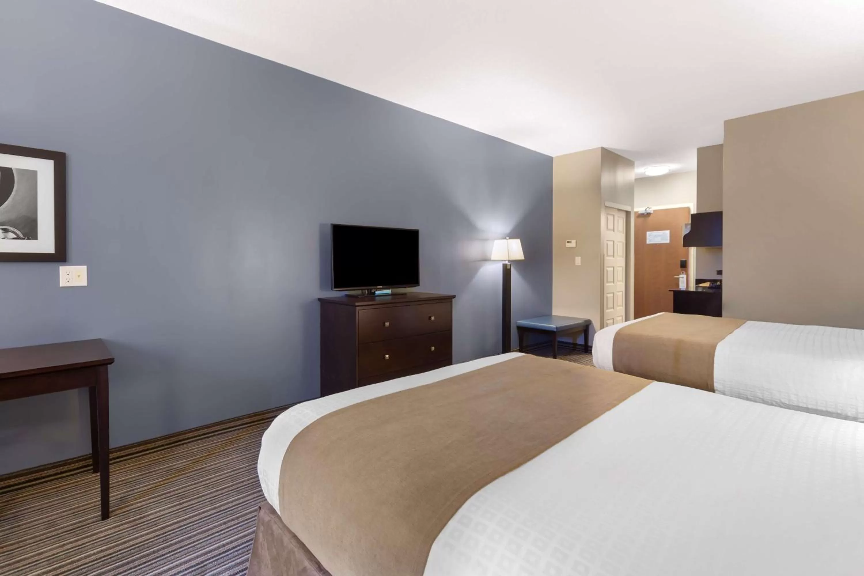 Queen Room with Two Queen Beds and Kitchenette - Non-Smoking in Best Western PLUS Fort Saskatchewan Inn & Suites