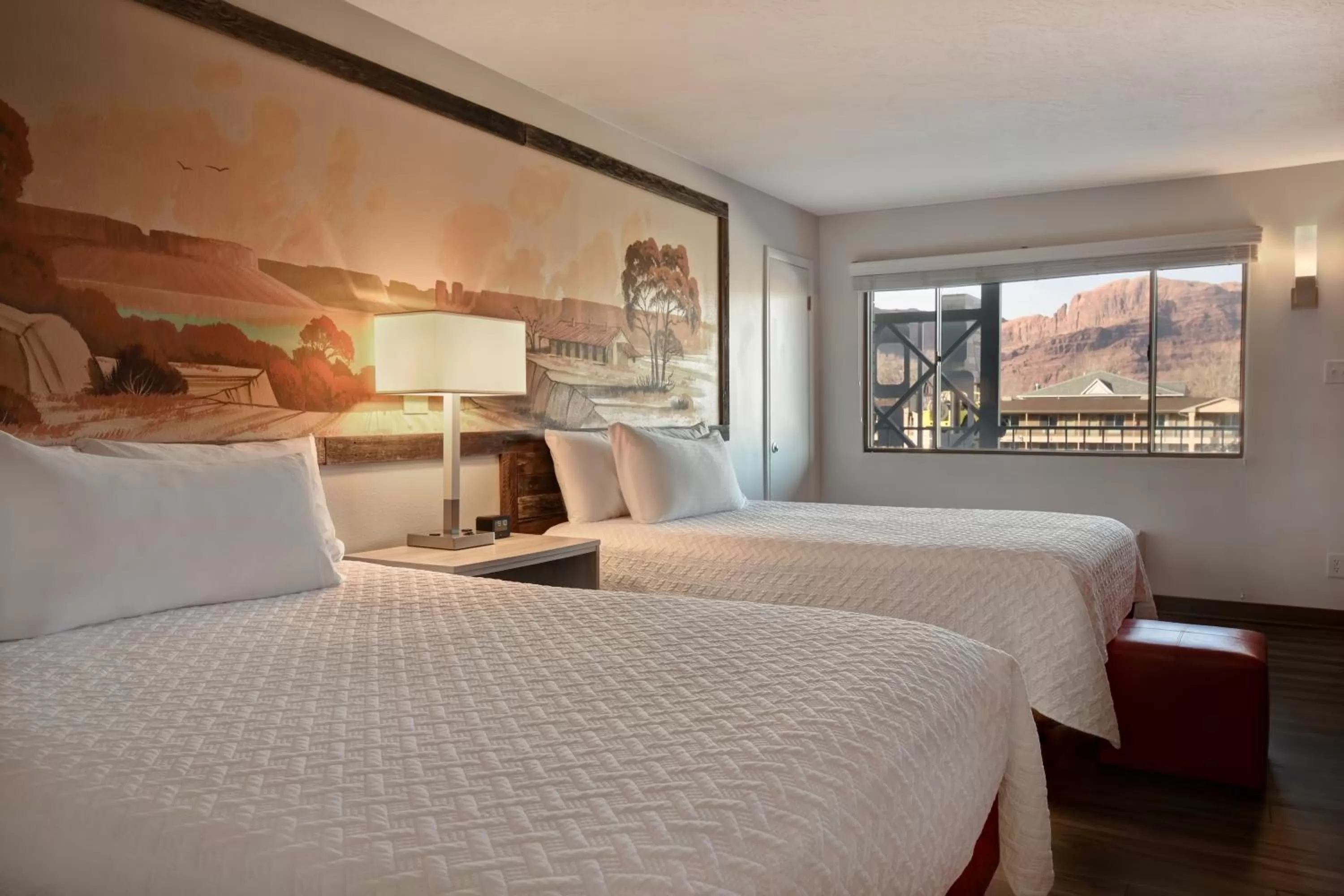 Queen Room with Two Queen Beds - Non-Smoking in Expedition Lodge Moab Arches National Park