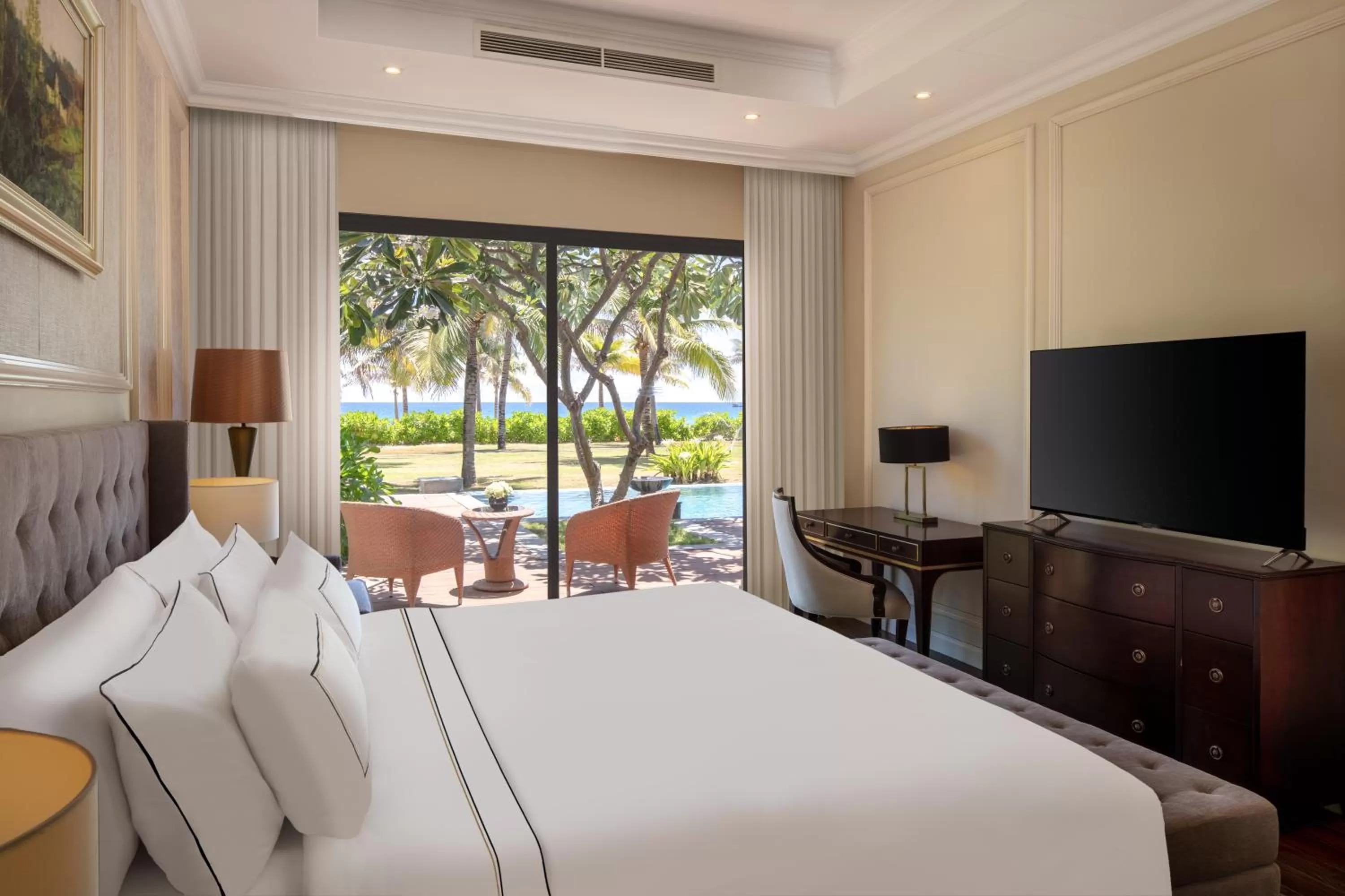 The Level Three Bedroom Pool Villa Beach Front in Meliá Vinpearl Cam Ranh Beach Resort