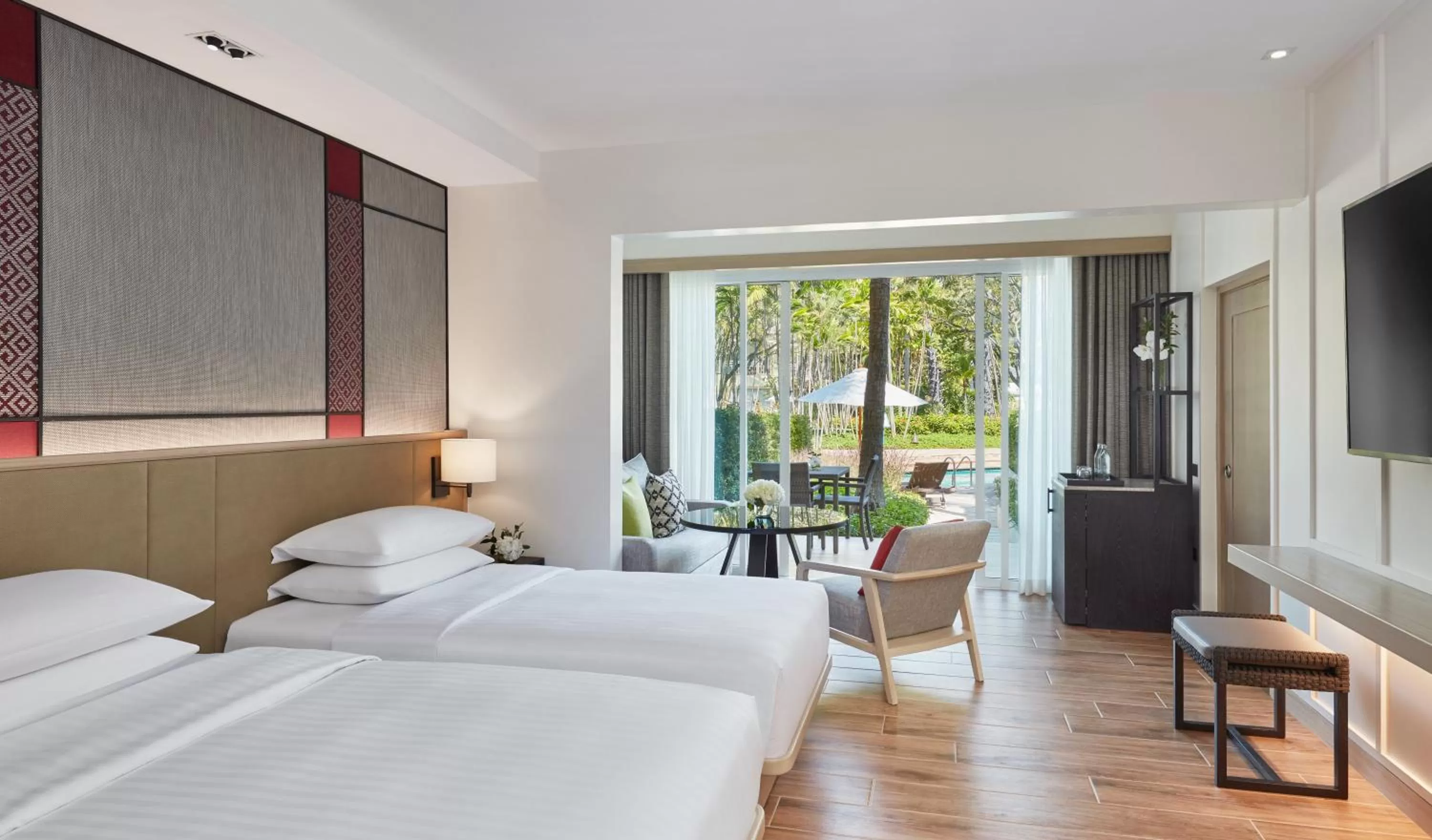 Twin Room with Pool Access in Hyatt Regency Hua Hin