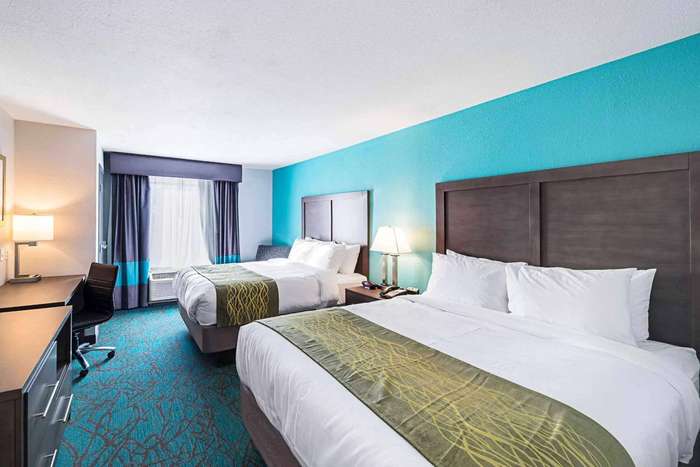 Queen Suite with Two Queen Beds - Non-Smoking in Comfort Inn & Suites Oklahoma City near Bricktown