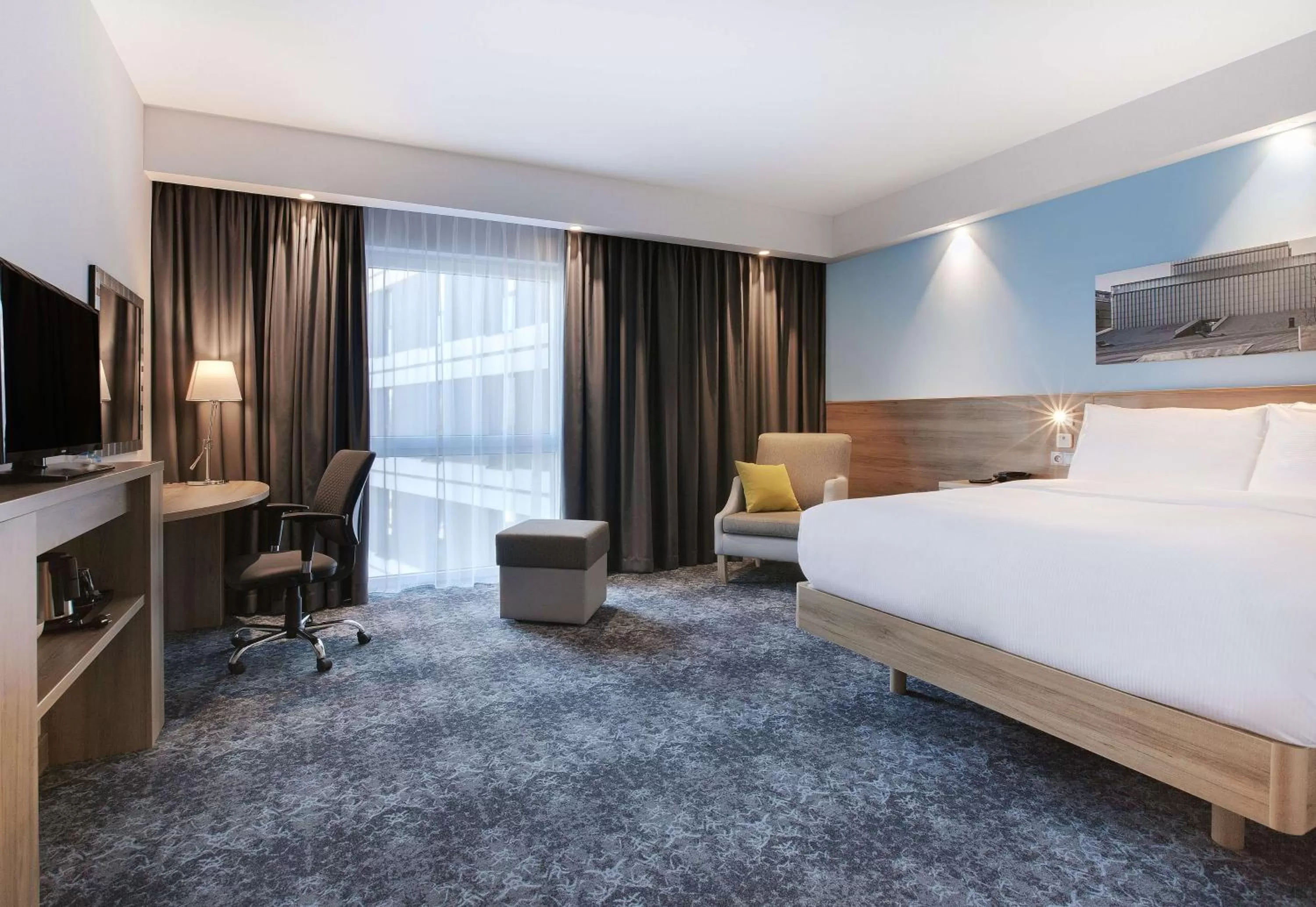 Queen Room - single occupancy - Mobility Access in Hampton By Hilton Lublin