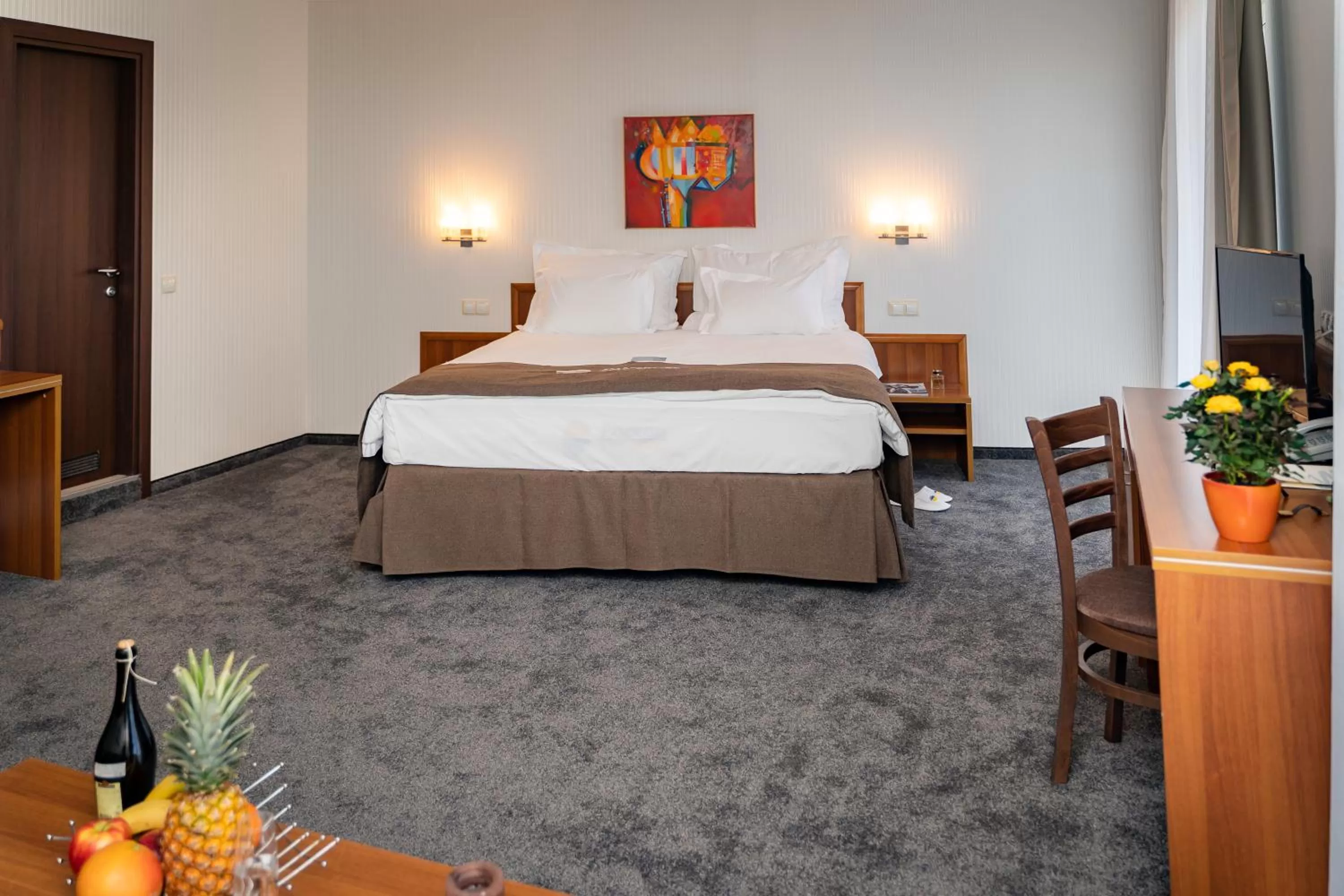 Deluxe Double Room with City View in Panorama Hotel - Free EV Charging Station