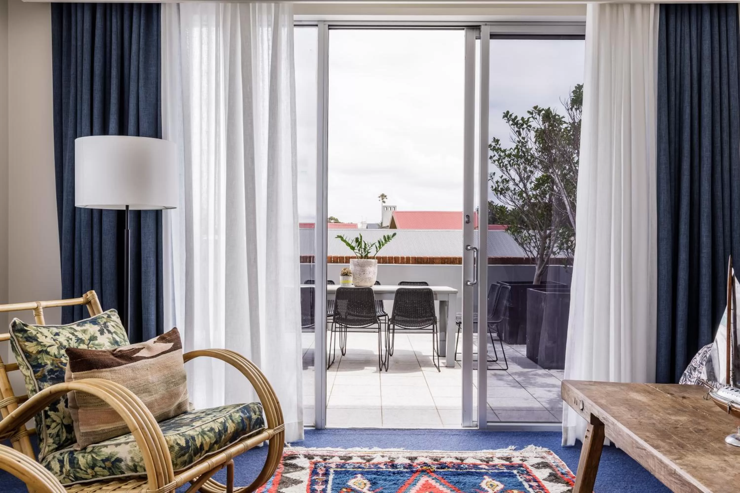 King Suite with Terrace and Harbor View in Watsons Bay Boutique Hotel