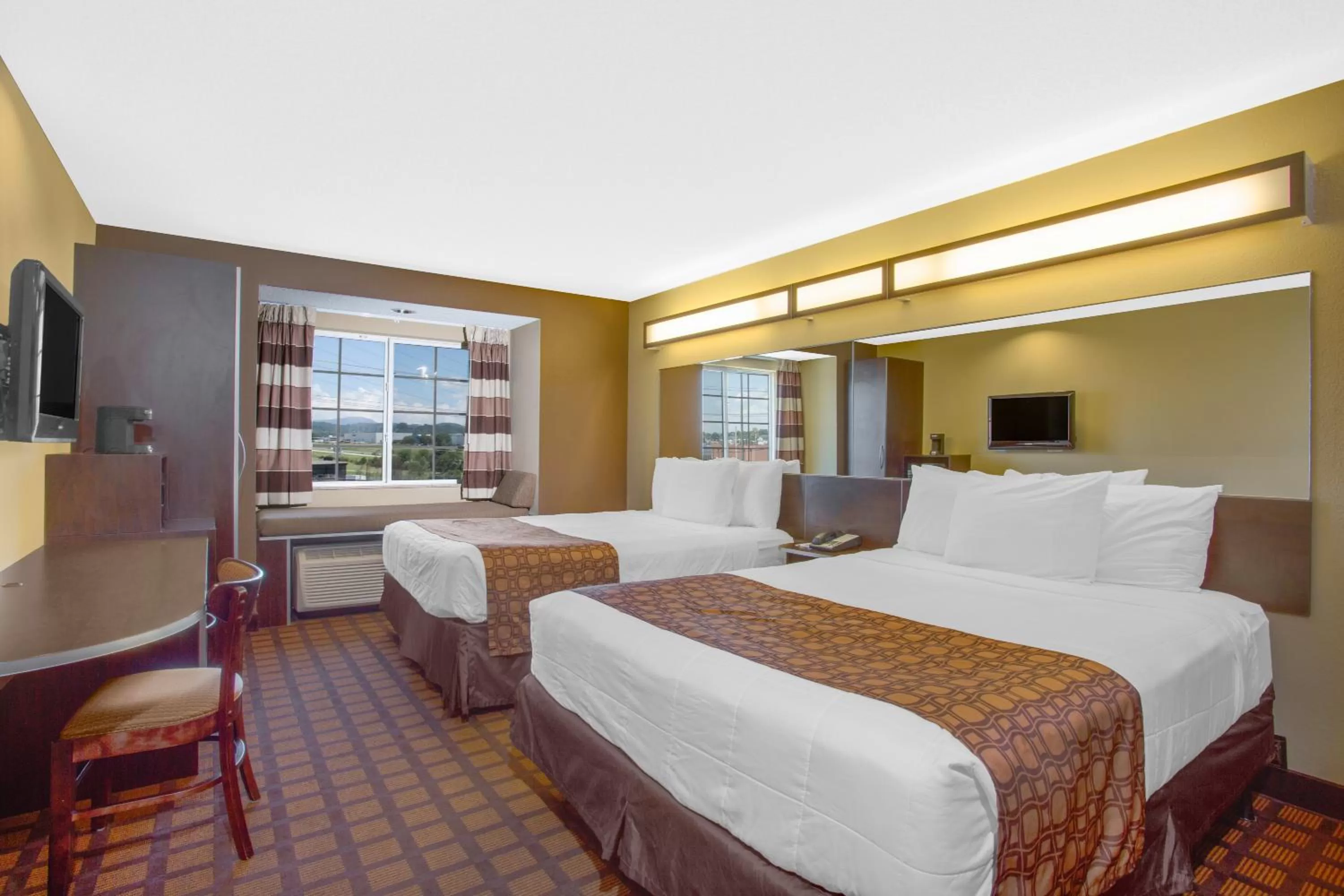 Queen Room with Two Queen Beds - Non-Smoking in Microtel Inn & Suites by Wyndham Harrisonburg