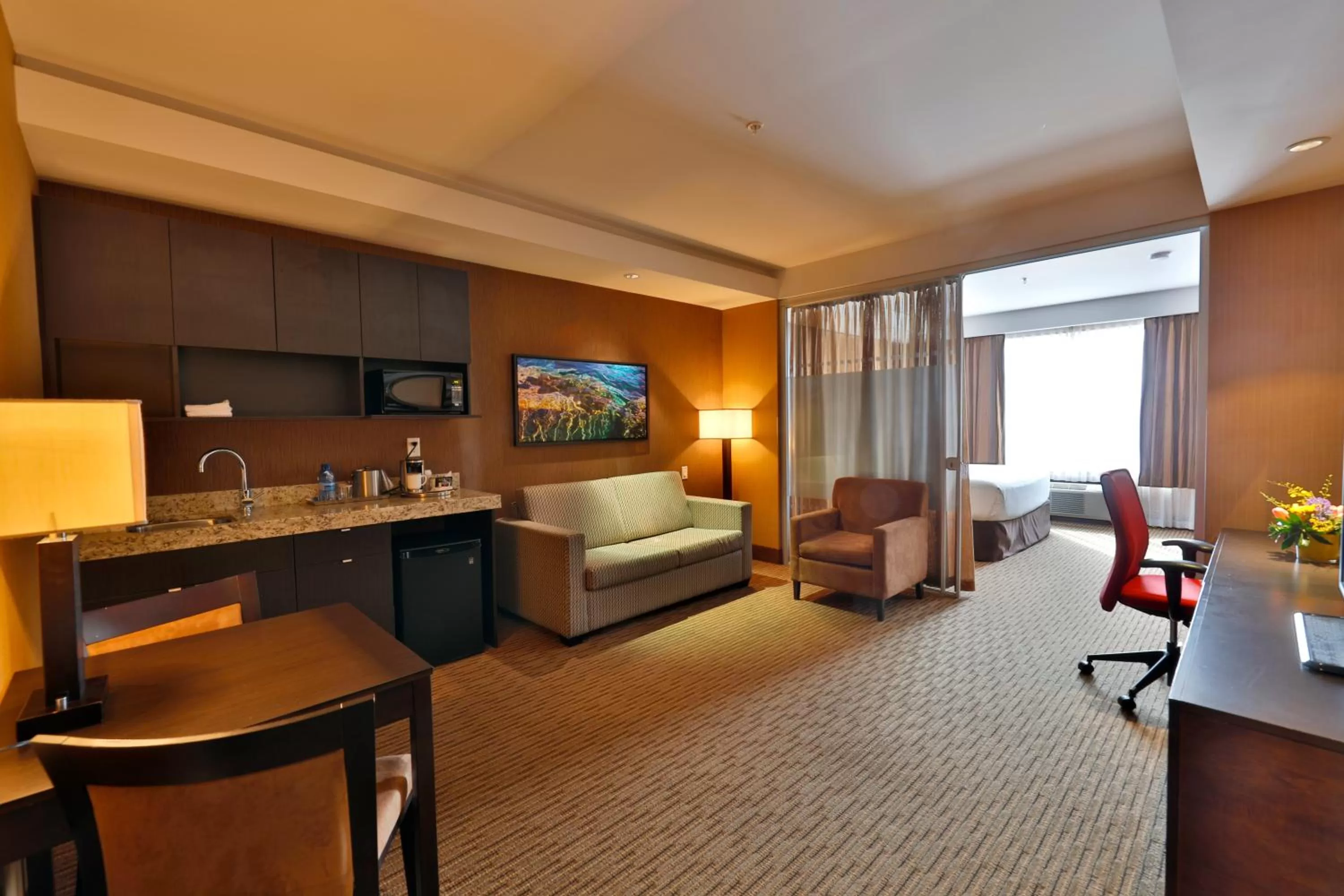 One-Bedroom King Suite in Edmonton Hotel & Convention Center Edmonton