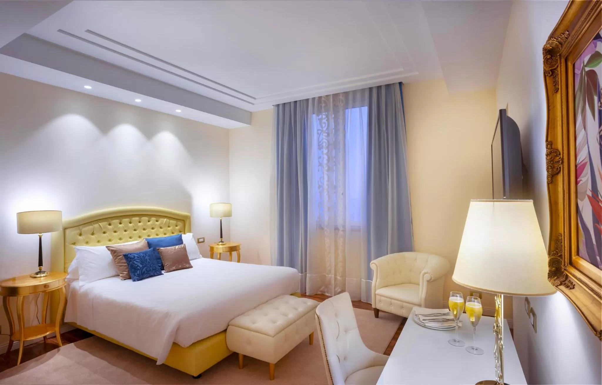 Double or Twin Room with Spa Access in Grand Hotel Salsomaggiore