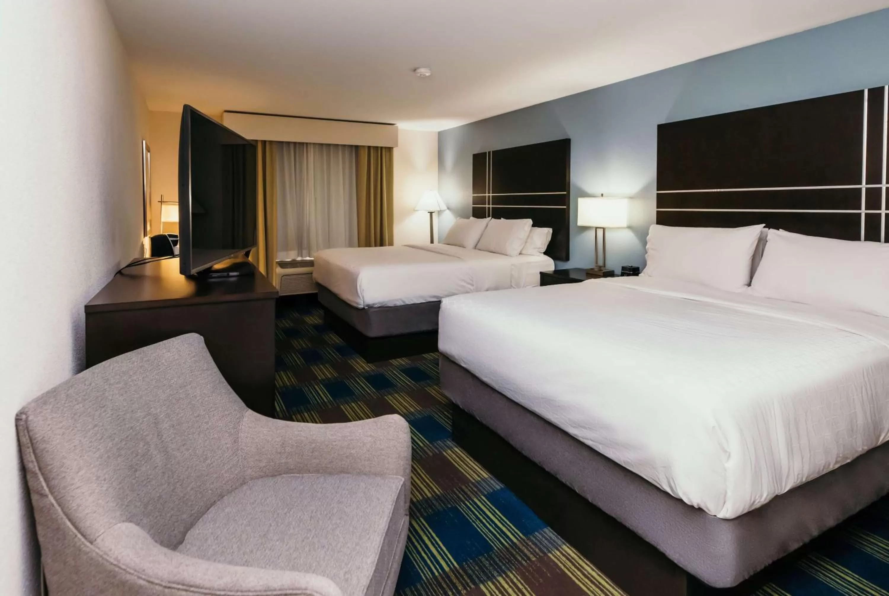 Queen Room with Two Queen Beds, Mobility Access and Bathtub with Grab Bars, Non-Smoking in La Quinta Inn & Suites by Wyndham Ankeny IA - Des Moines IA