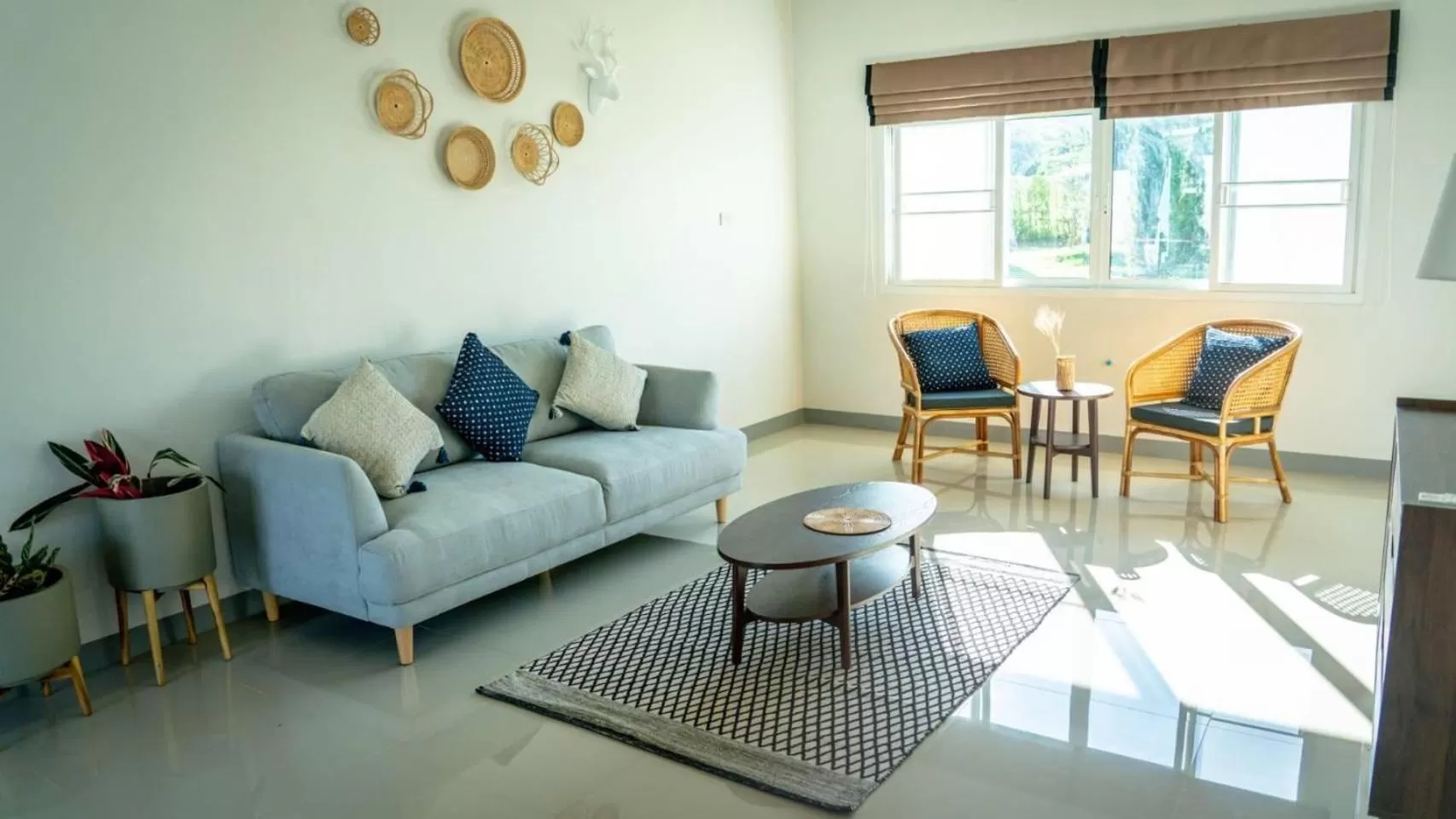 Double Room with Private External Bathroom and Shared Living Room in PAI LAMUN VALLEY