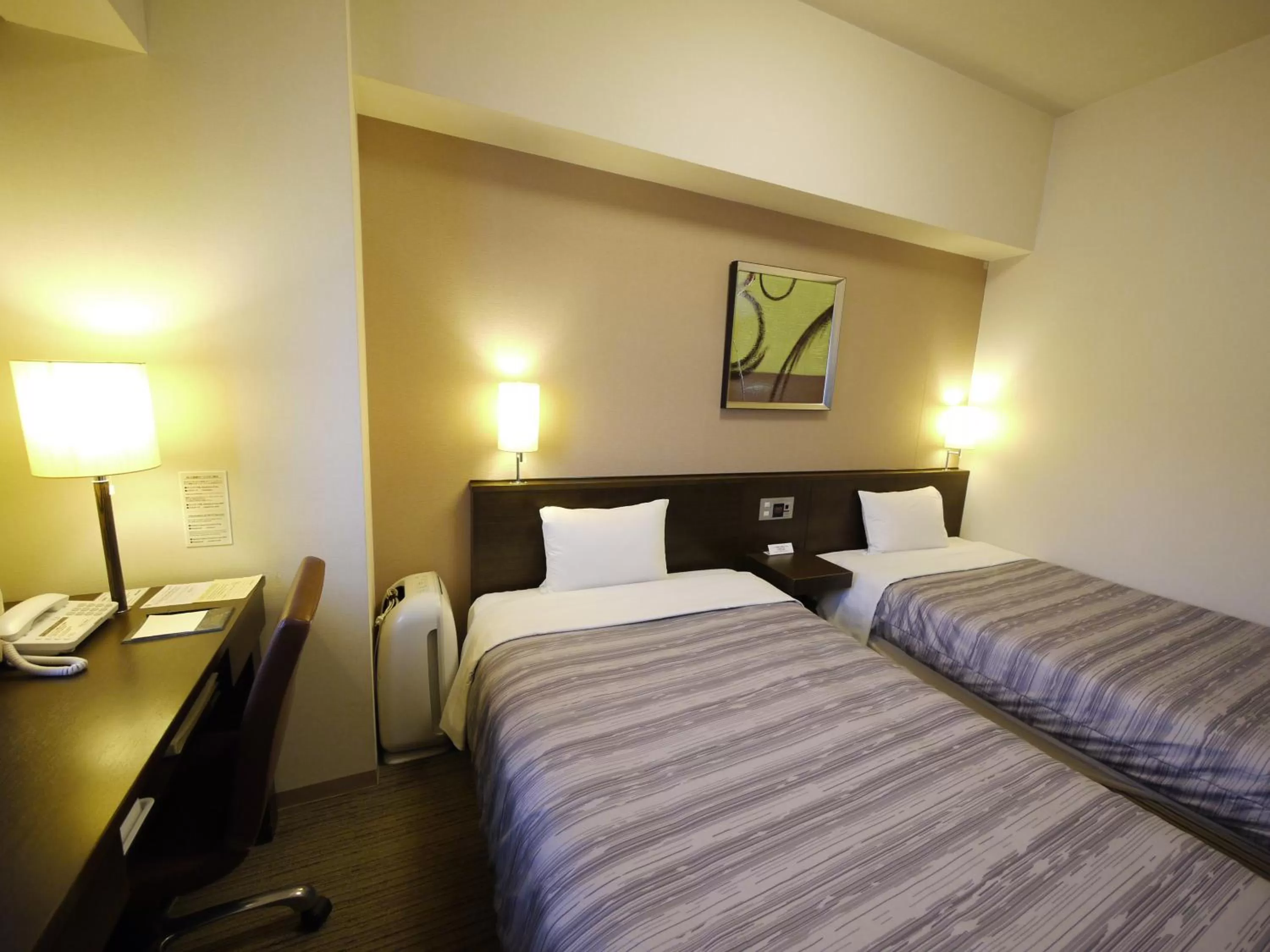 Twin Room - Non-Smoking in Hotel Route-Inn Chitose Ekimae