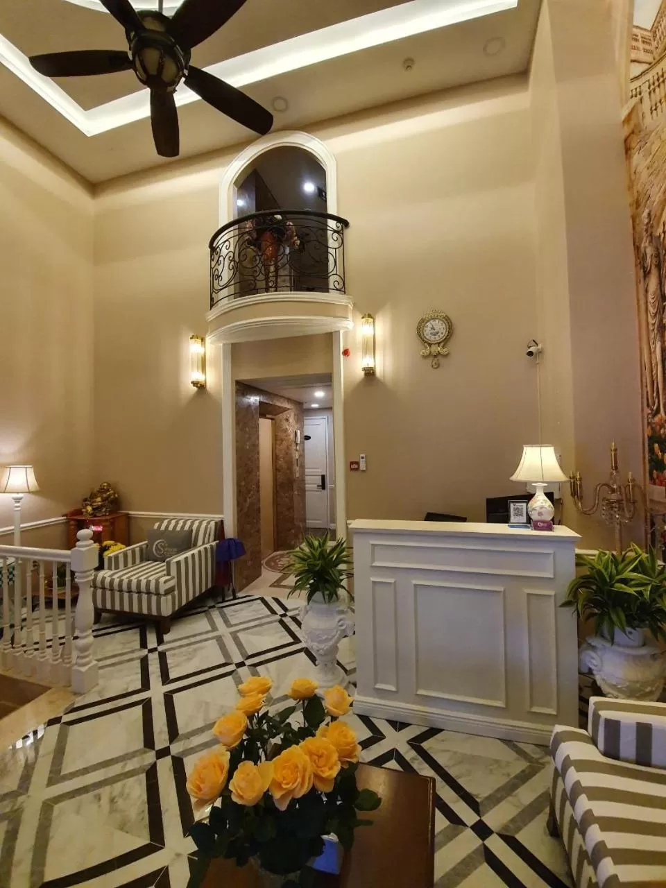 Double Room with Balcony in Saigon By Night Boutique Hotel