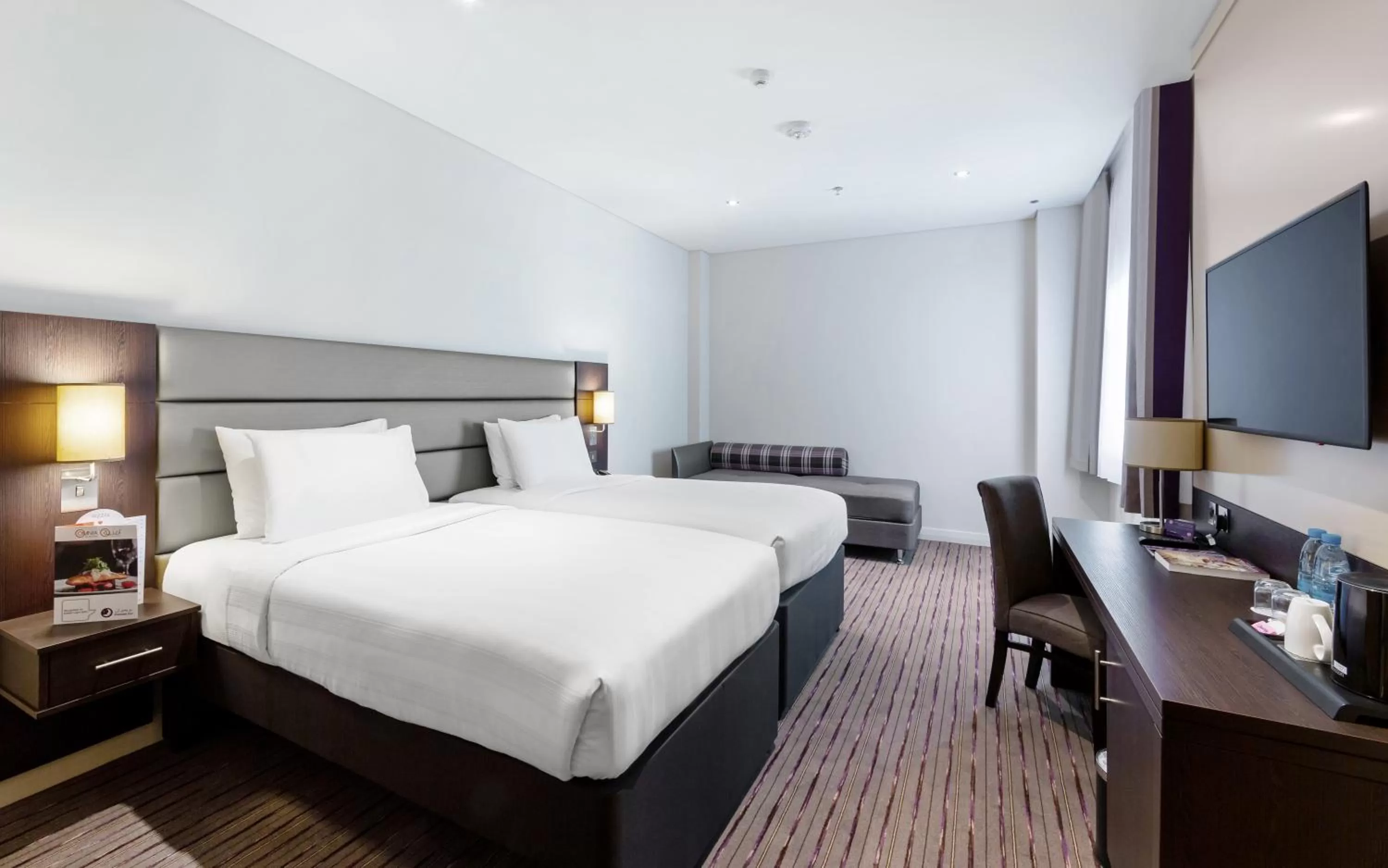 Twin Room - Non Smoking - FREE Scheduled Airport Shuttle in Premier Inn Doha Airport