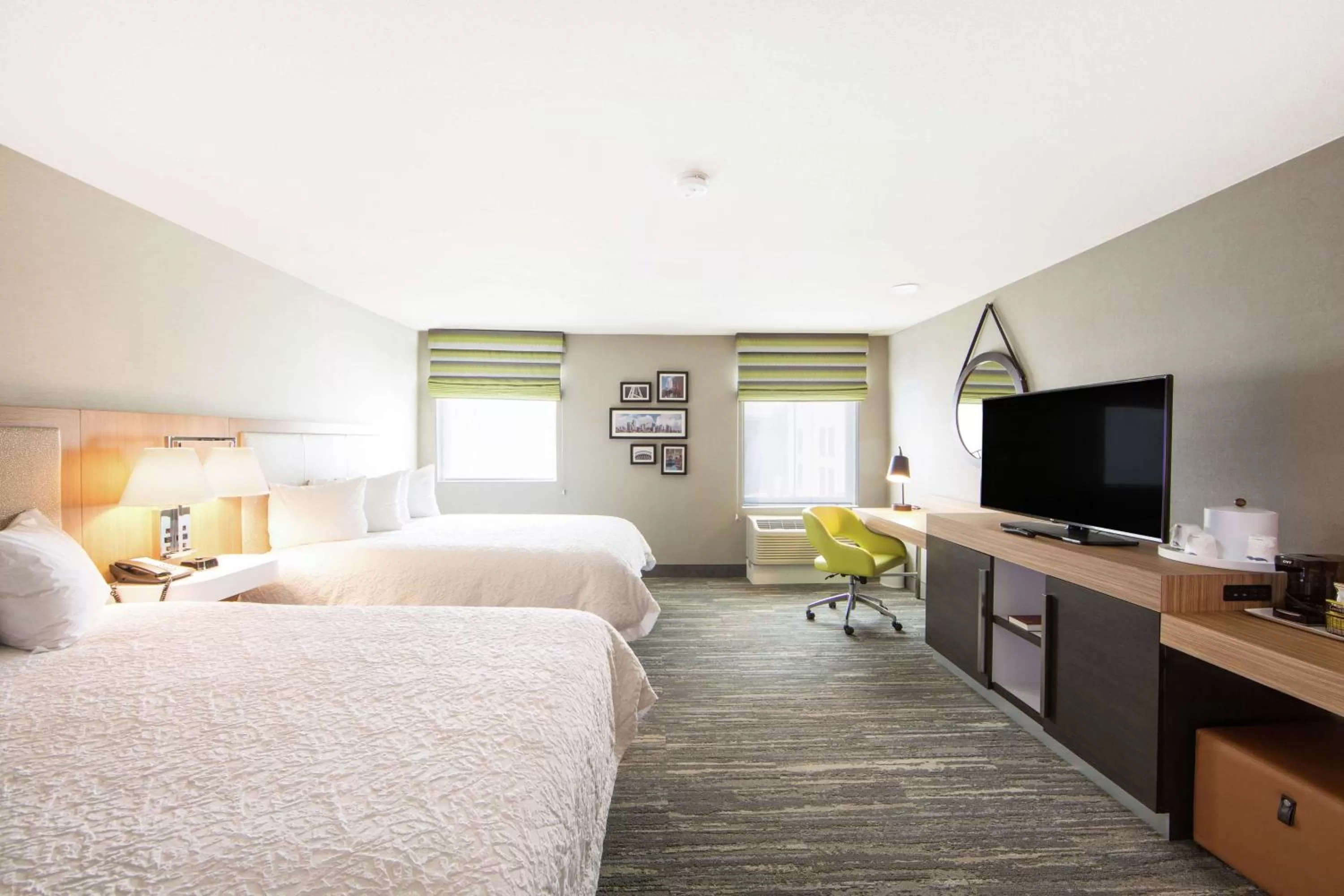 Room with Two Queen Beds - Non-Smoking in Hampton Inn & Suites Seattle-Downtown