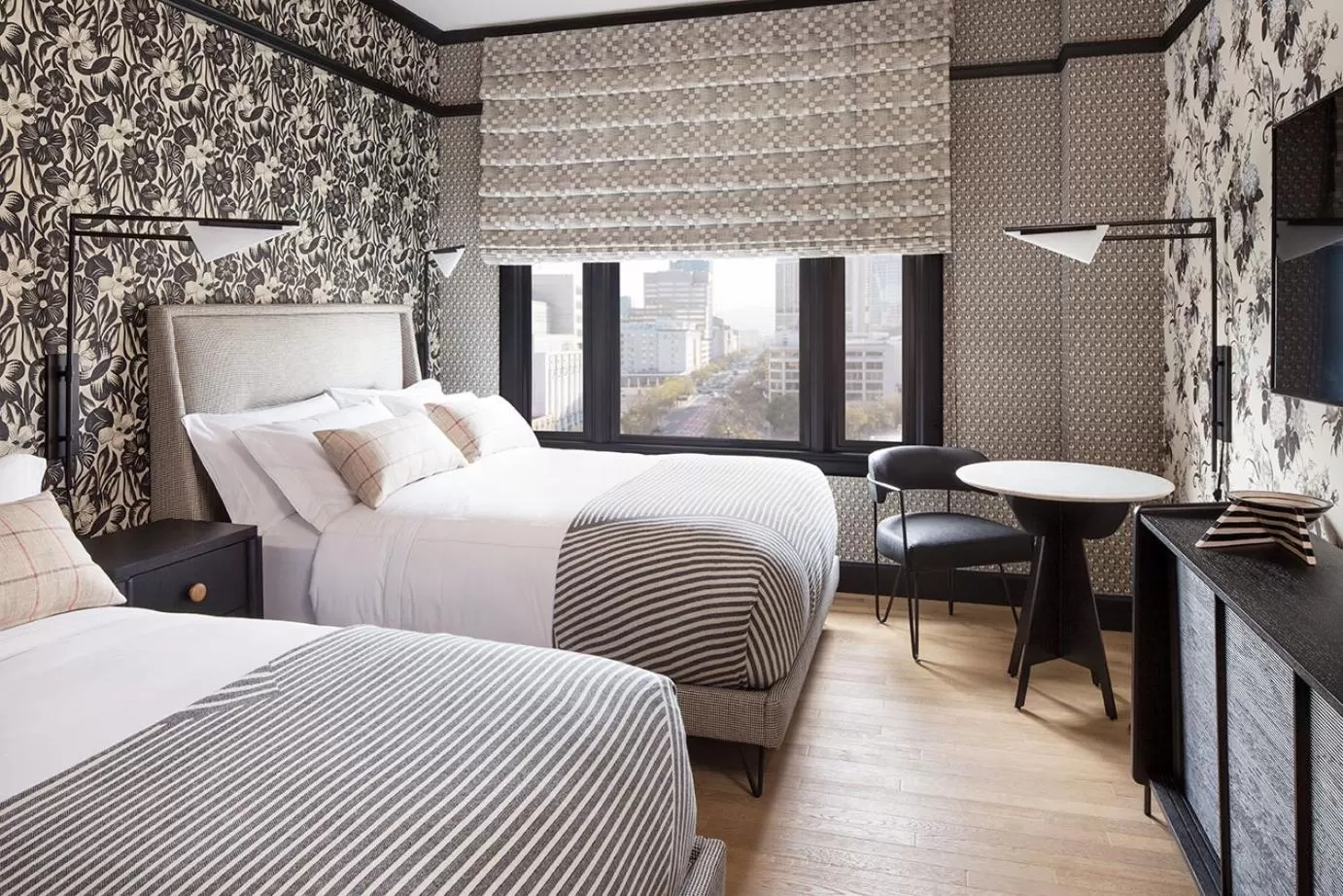 Premier Double Double, Guest room, City view in San Francisco Proper Hotel, a Member of Design Hotels