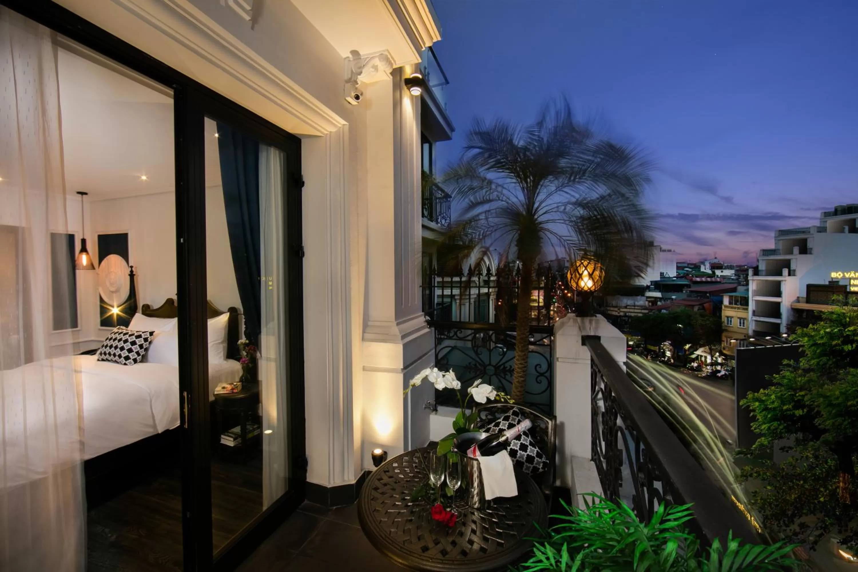Honeymoon romance balcony  in JM Marvel Hotel & Spa