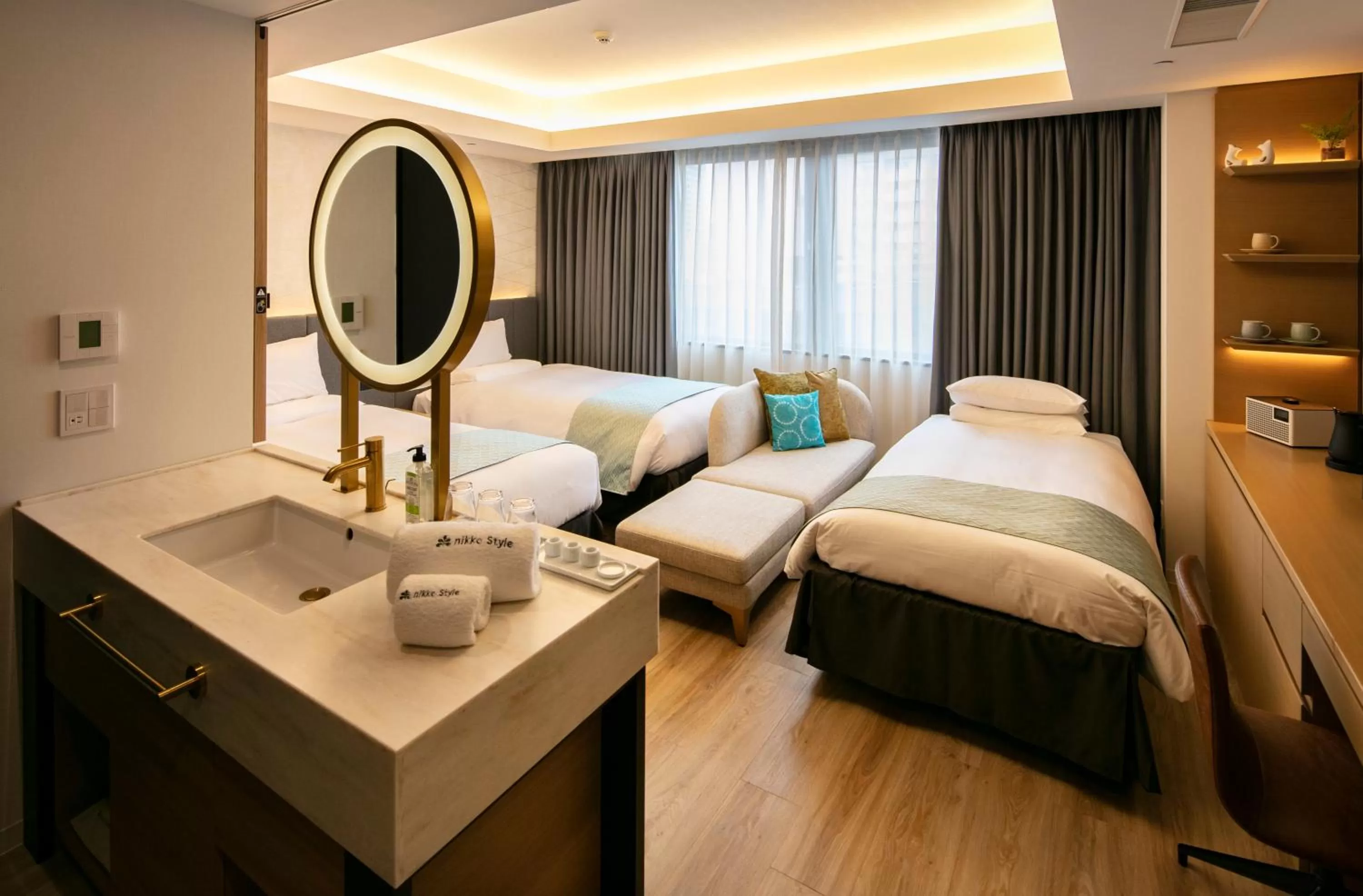 Premier Twin Room with Extra Bed in Nikko Style Nagoya