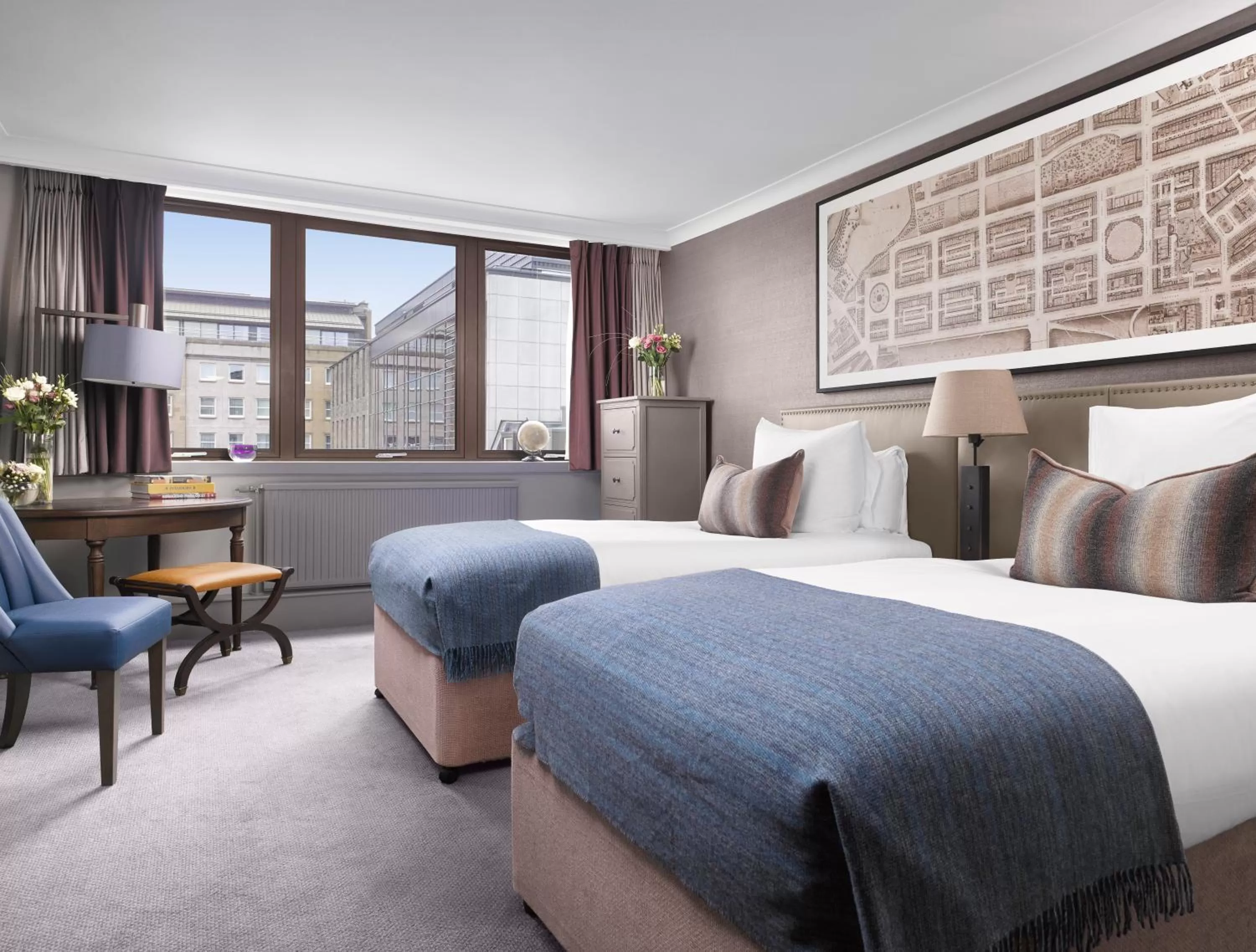 2 Twin Beds Classic in InterContinental Edinburgh The George by IHG
