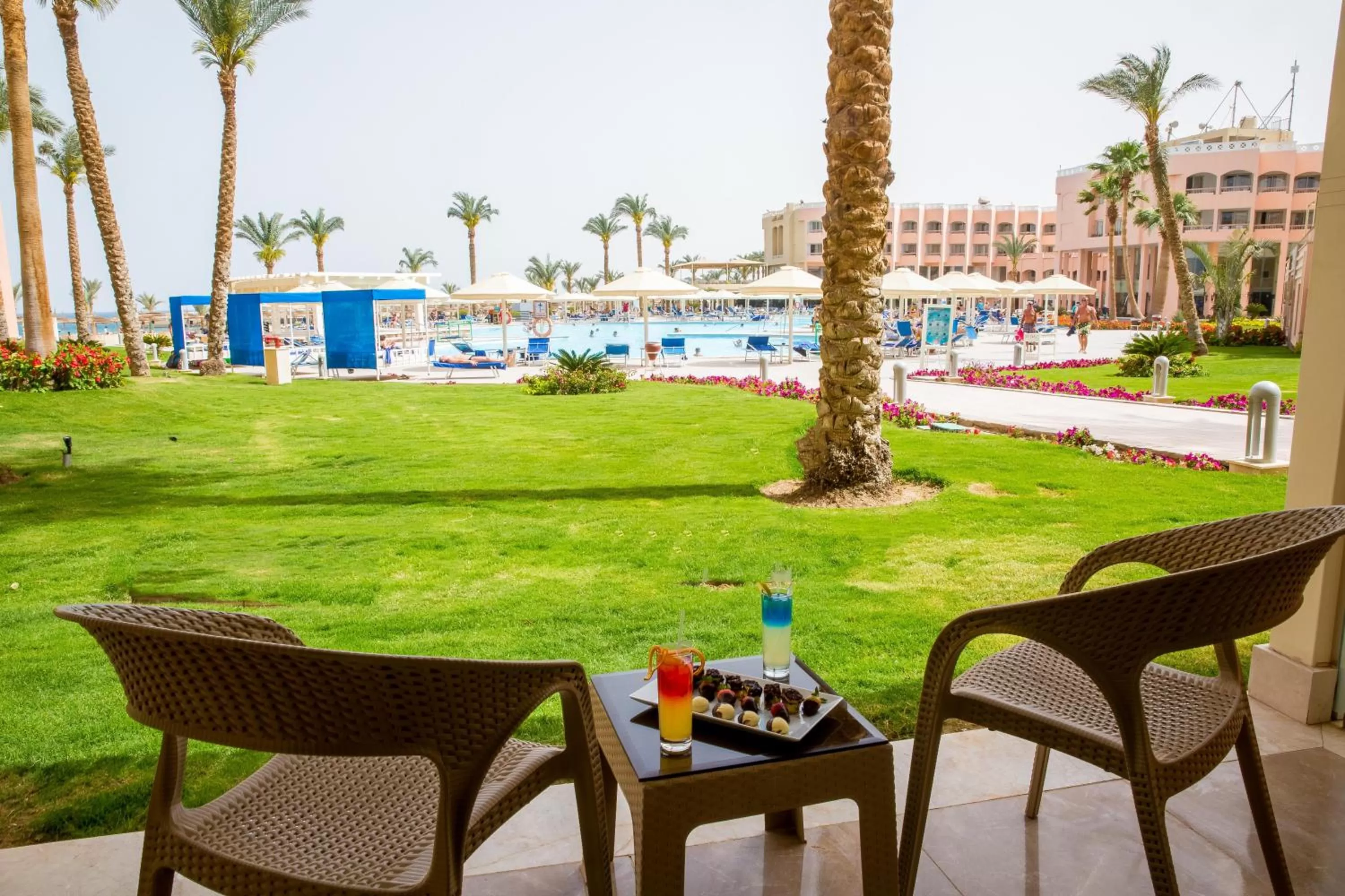Deluxe Double or Twin Room with Garden View in Beach Albatros Aqua Park - Hurghada