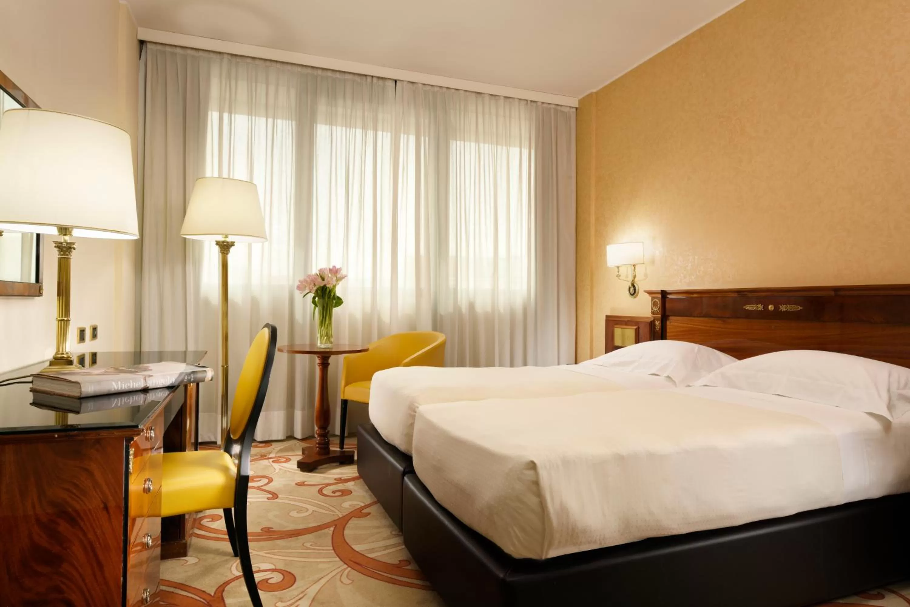 Superior Twin Room in UNA Hotels Scandinavia Milano