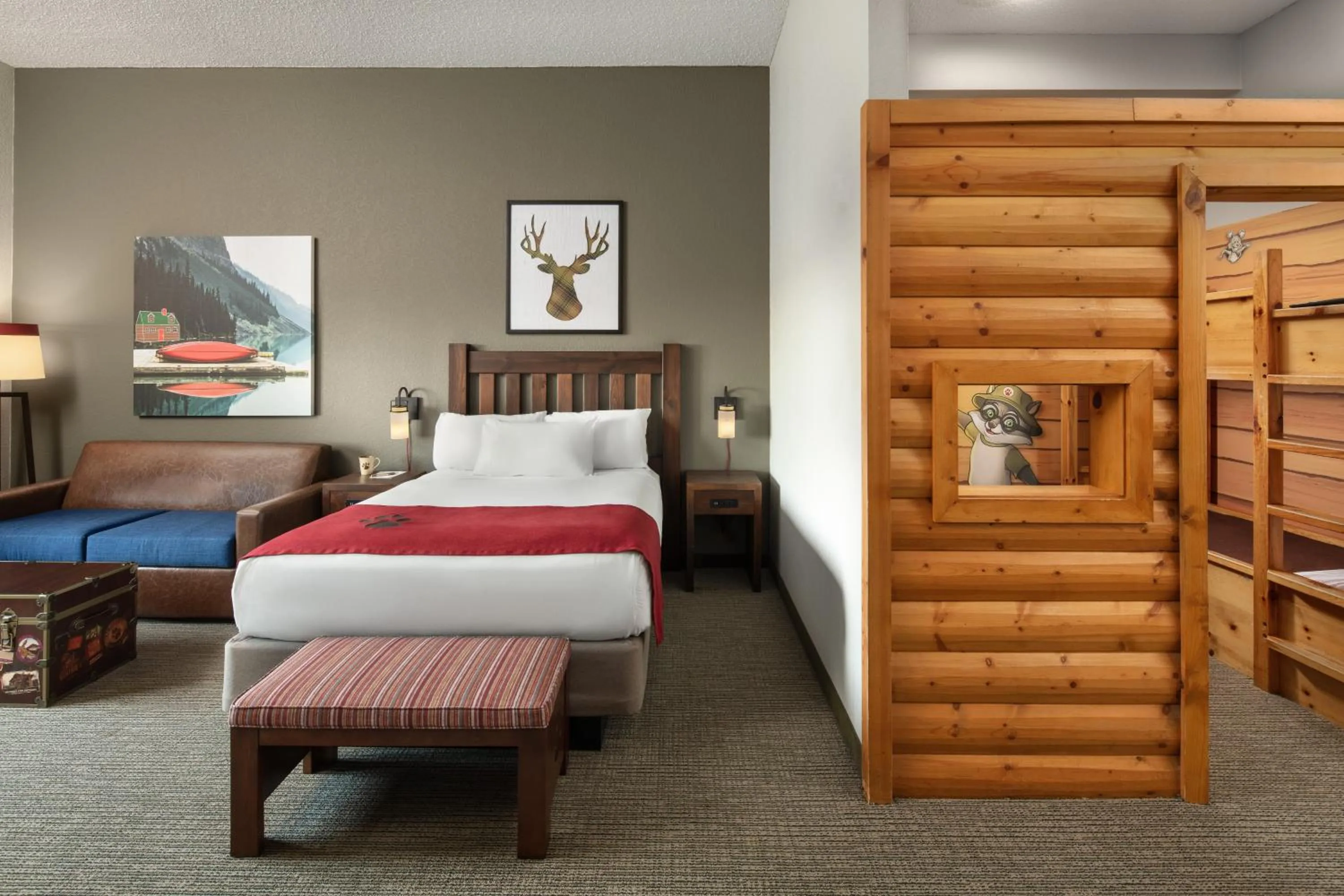 Kid Cabin Suite in Great Wolf Lodge Grapevine