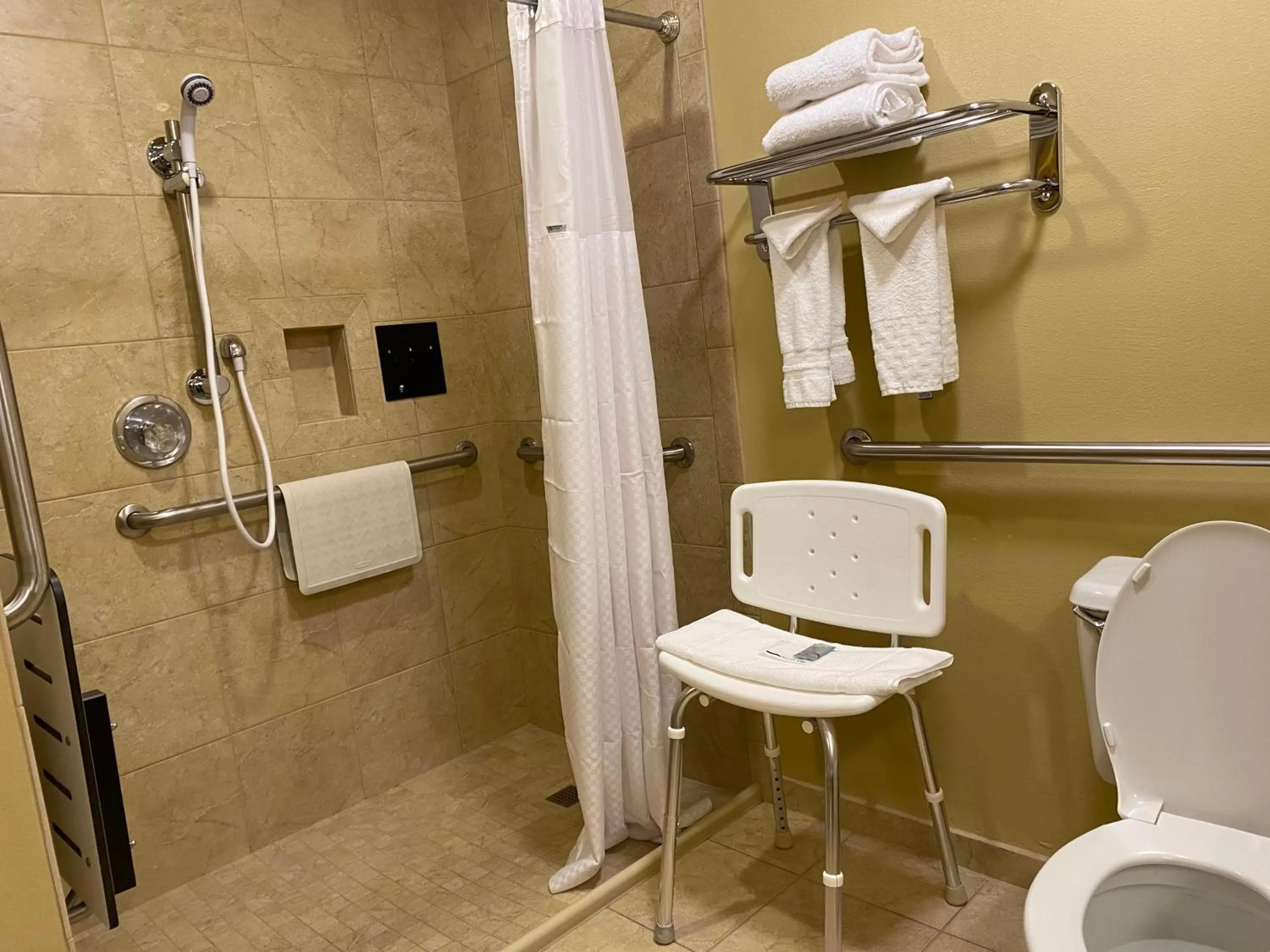 King Room with Roll-in Shower - Mobility Access/Non-Smoking in Wingate by Wyndham Mount Vernon