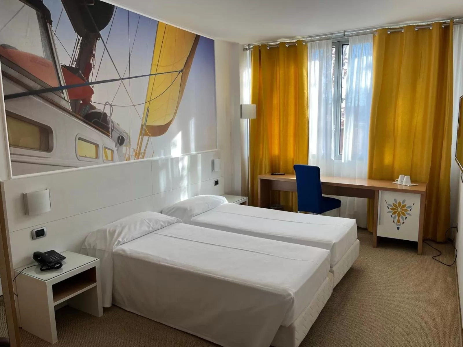 Photo of the whole room, Bed in Hotel Sporting Brugherio