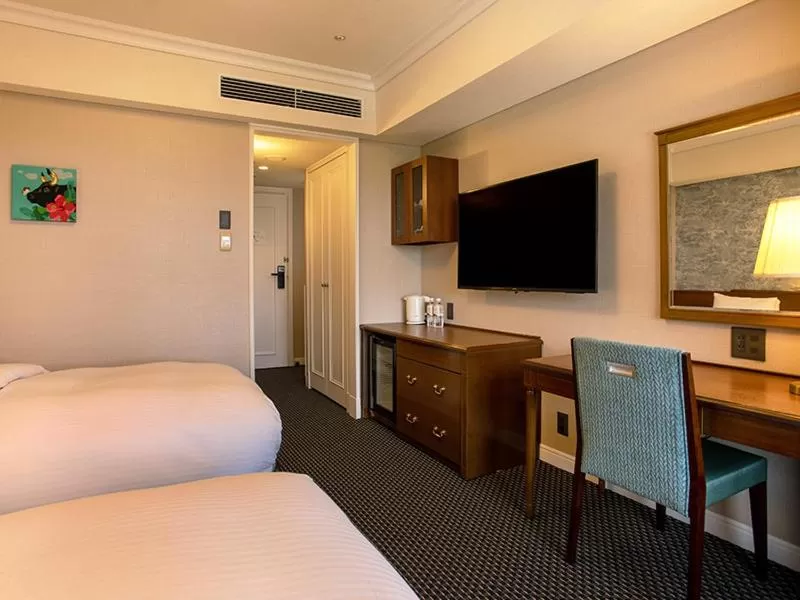 Twin Room with No View - Non-Smoking in SHIROYAMA HOTEL kagoshima