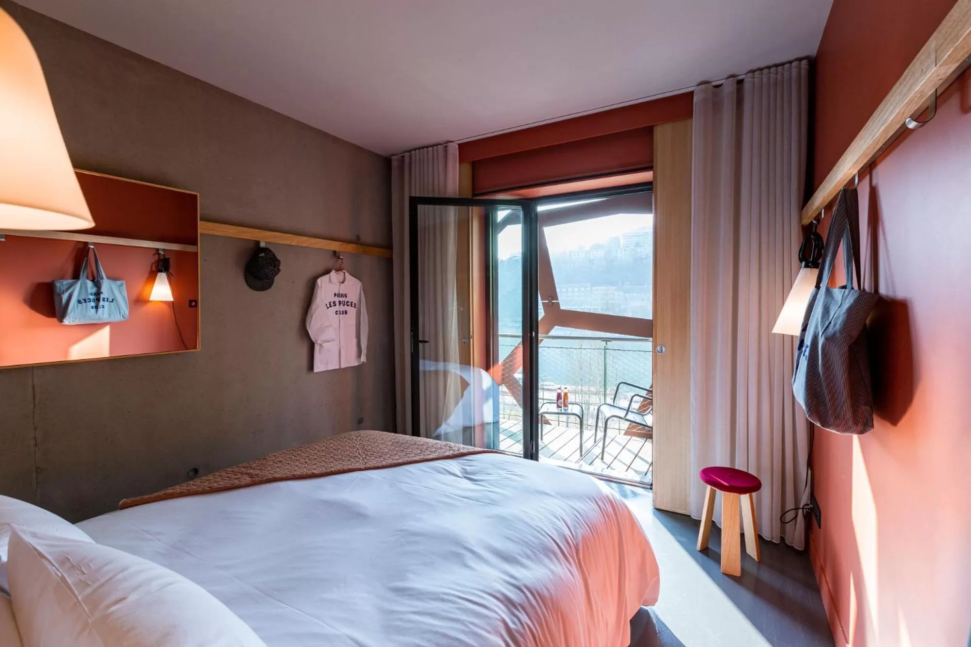 Bedroom, Bed in MOB HOTEL Lyon Confluence