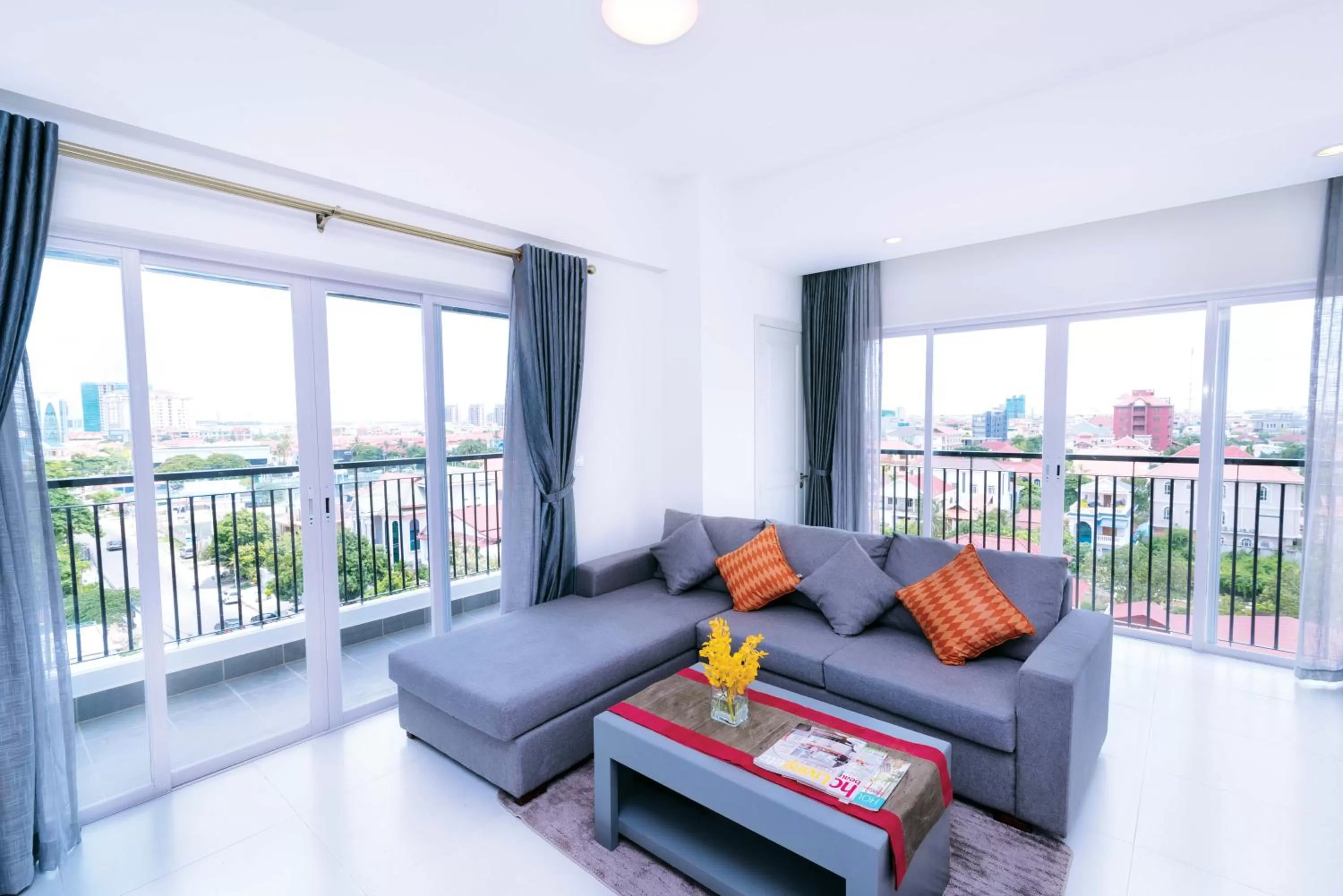 Living room in Sun Apartment