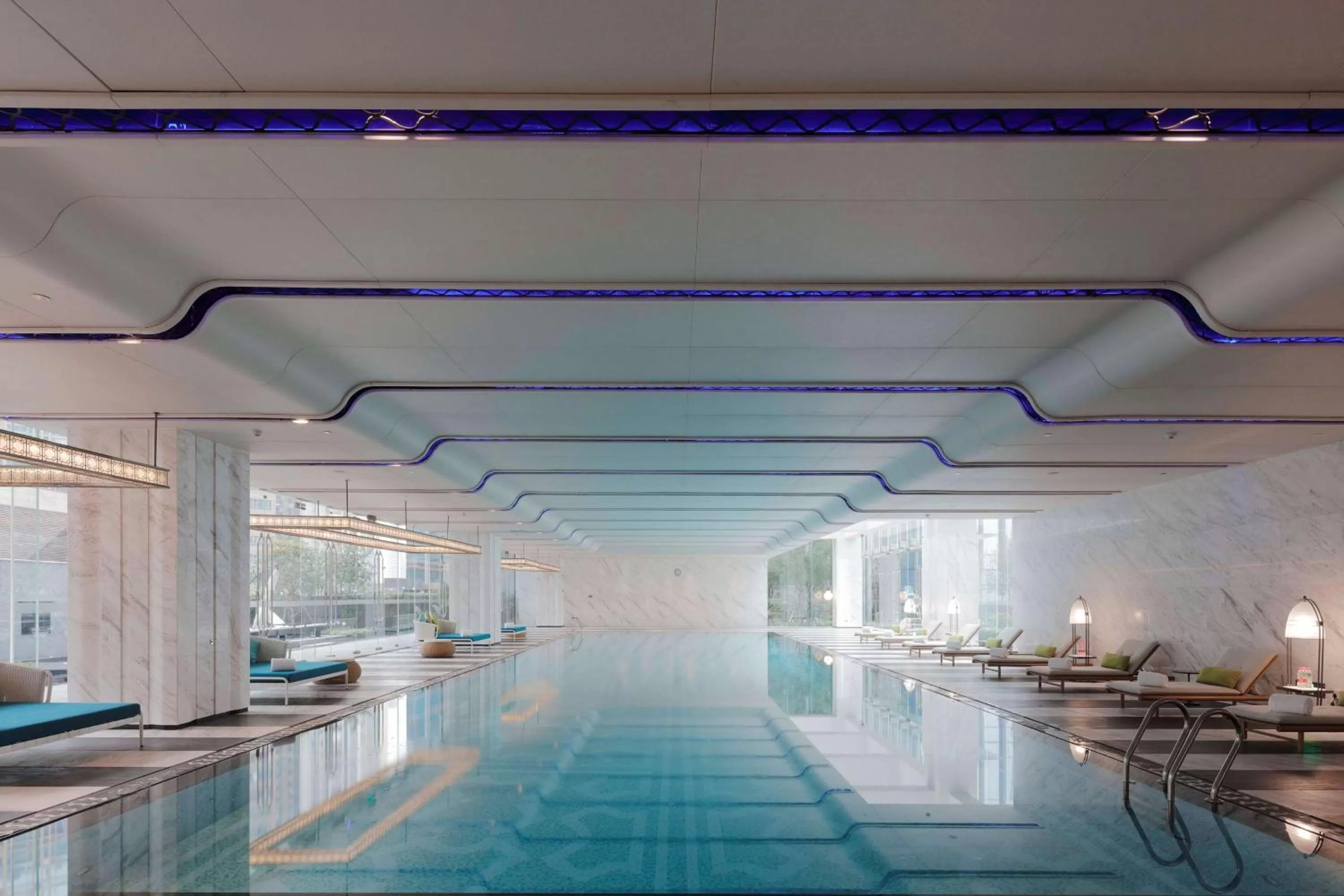 Pool view in Conrad Guangzhou