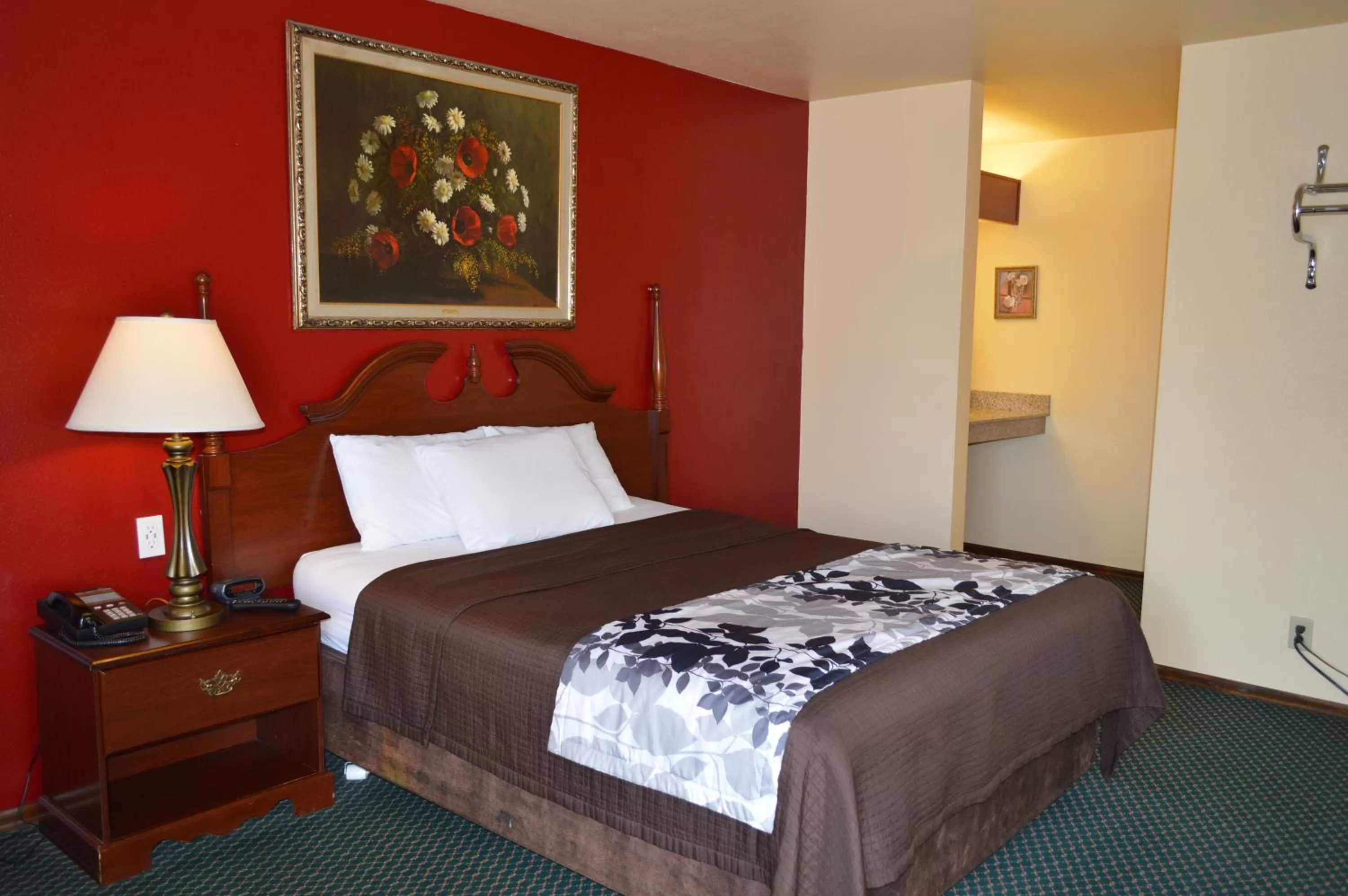 Queen Room in Western Motel