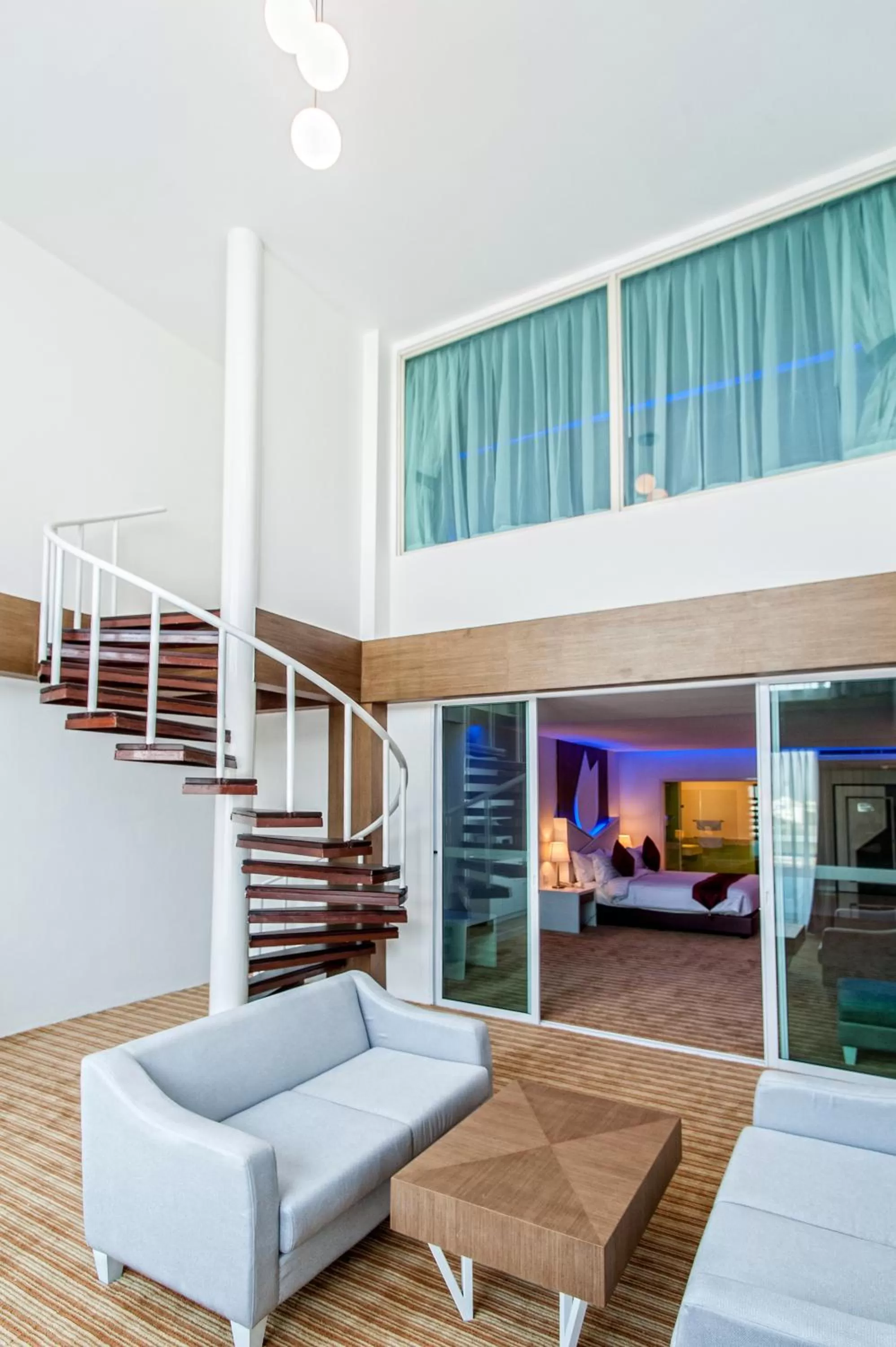 Duplex Quadruple Room in The Paradiso JK Design Hotel