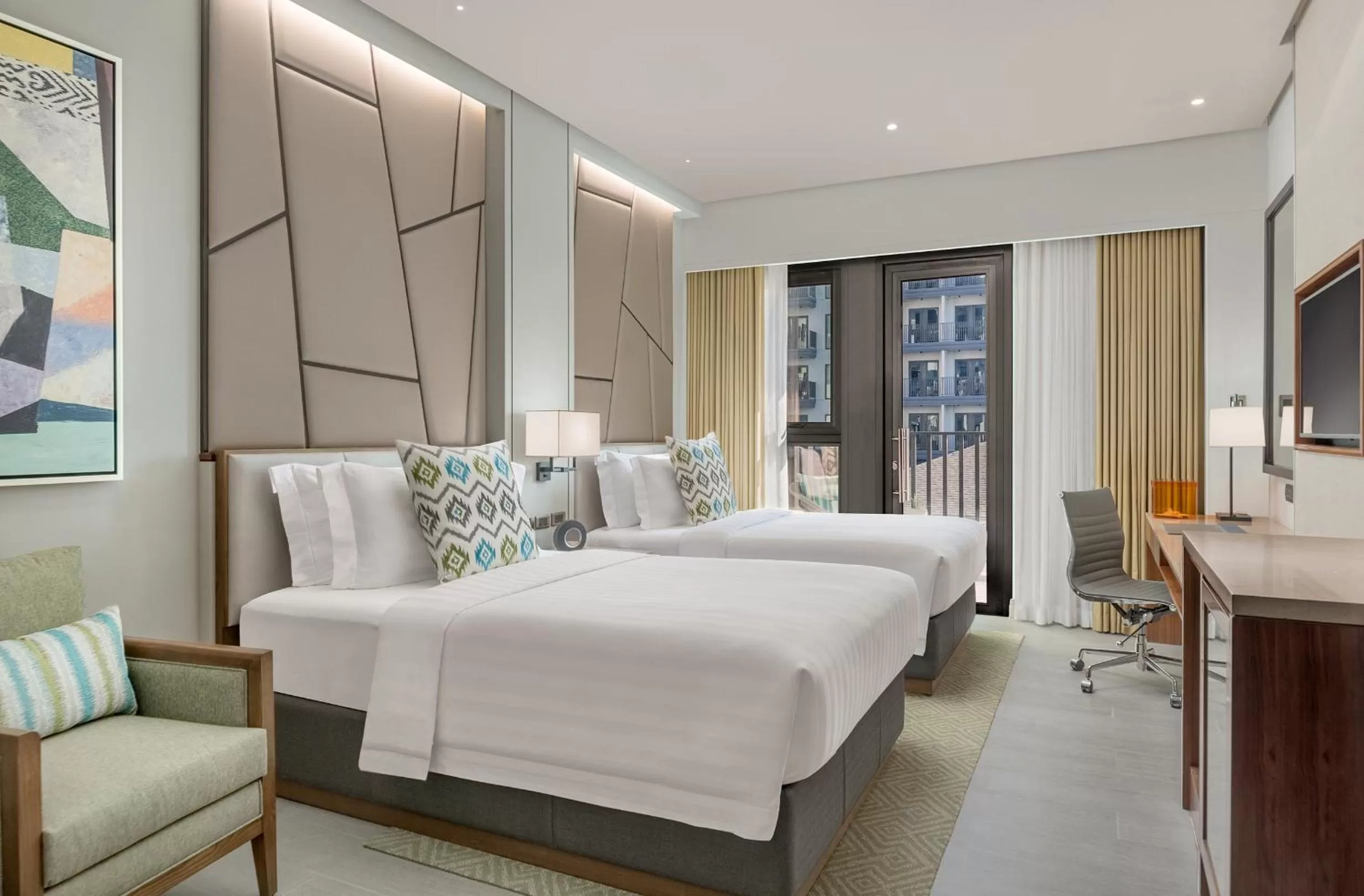 Twin Room with Balcony in dusitD2 Davao