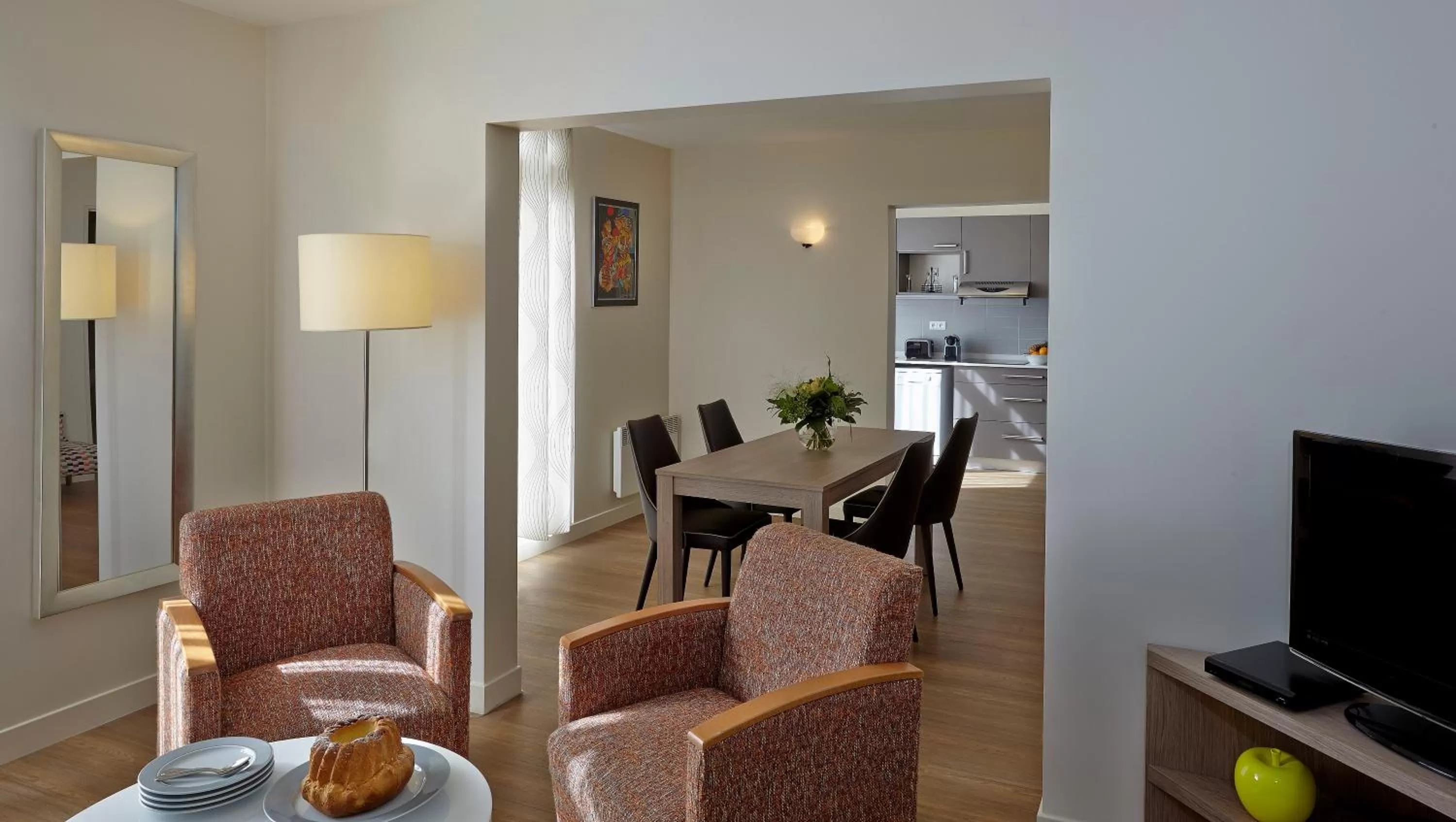Two-Bedroom Apartment in Citadines Kléber Strasbourg