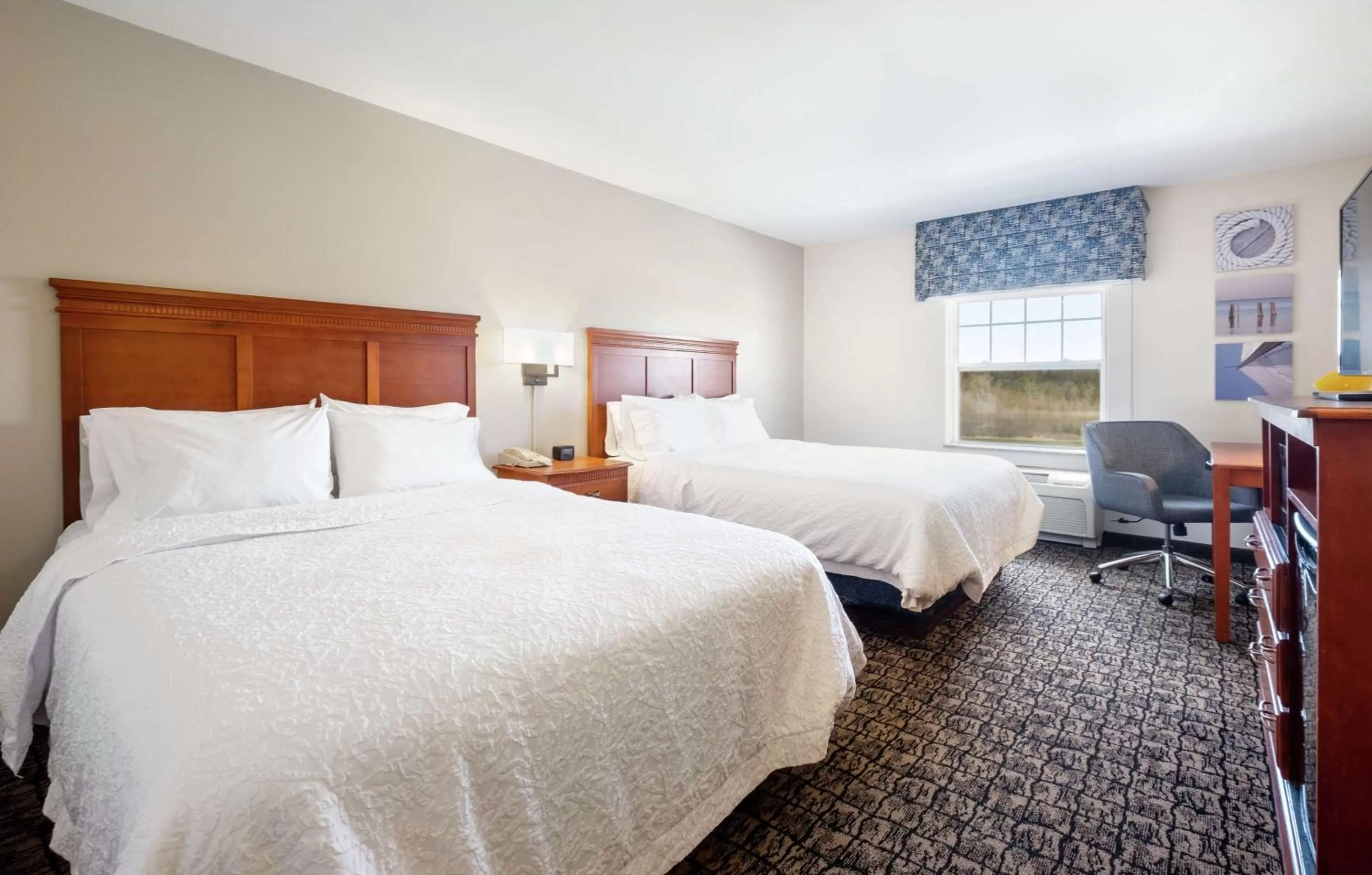 Room with Two Queen Beds - Non-Smoking in Hampton Inn & Suites Rockland