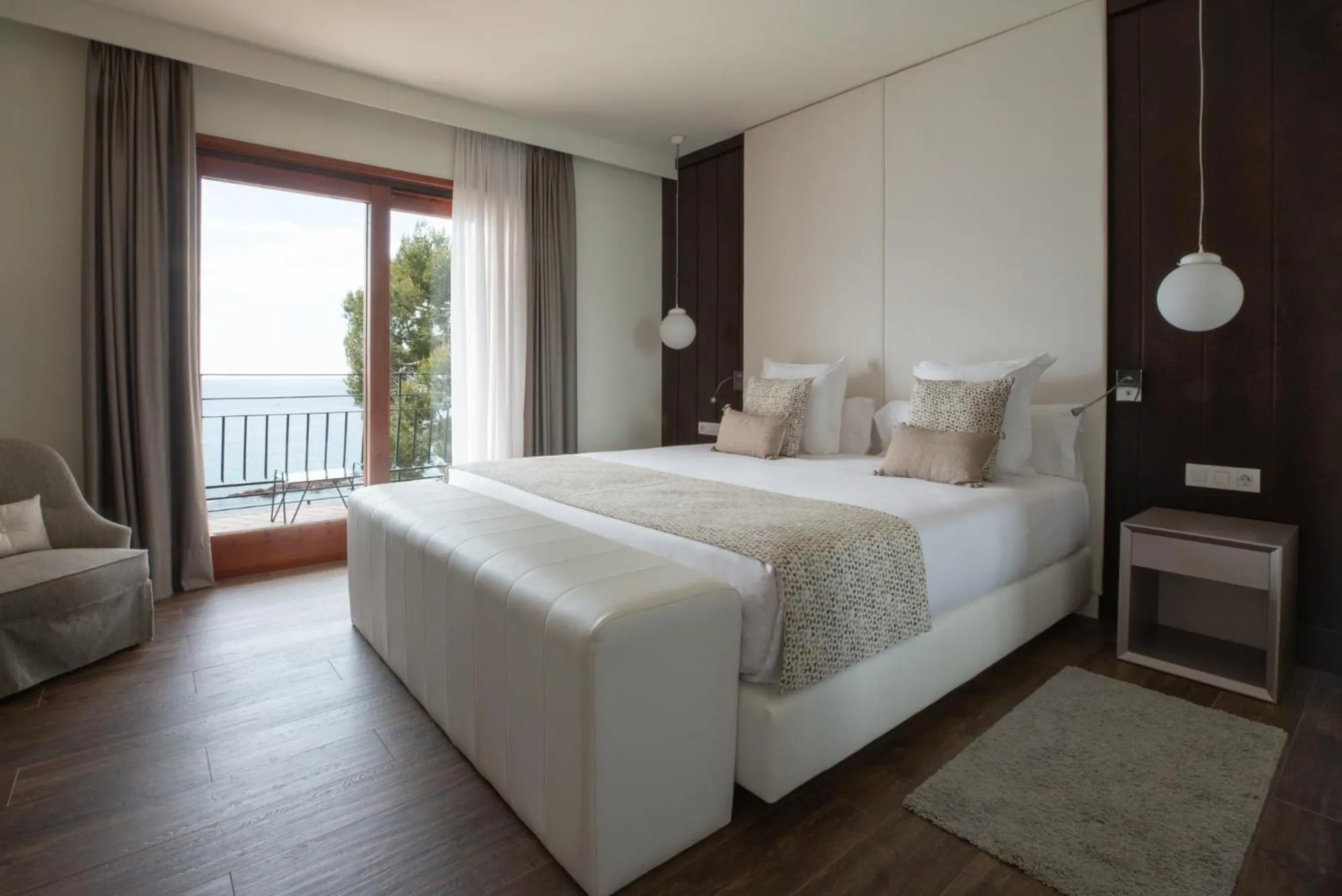 Premium Double Room with Sea View in Hotel Santa Marta