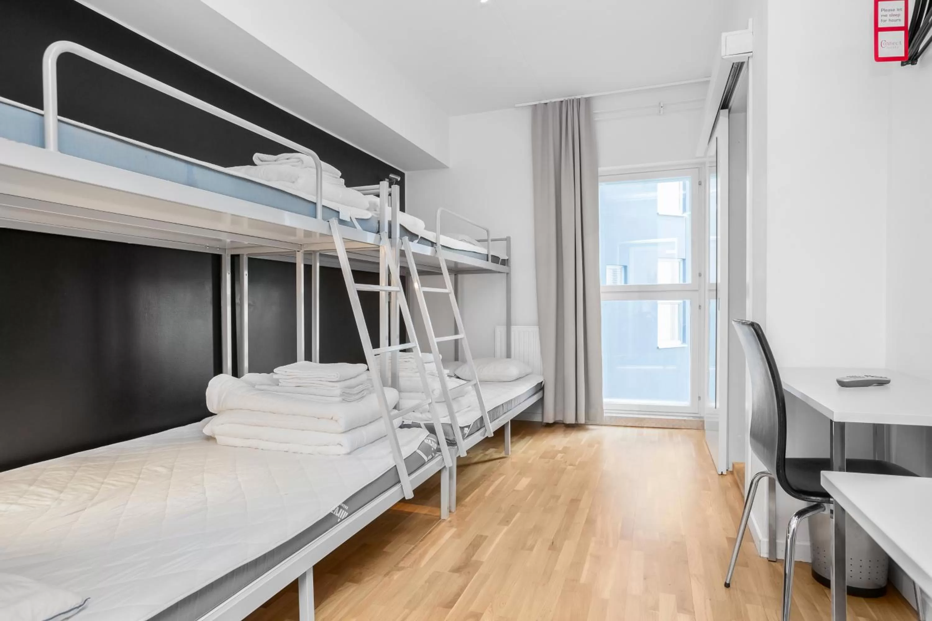 Economy Room with Two Bunk Beds - Shared Bathroom in Aiden by Best Western Skavsta Airport