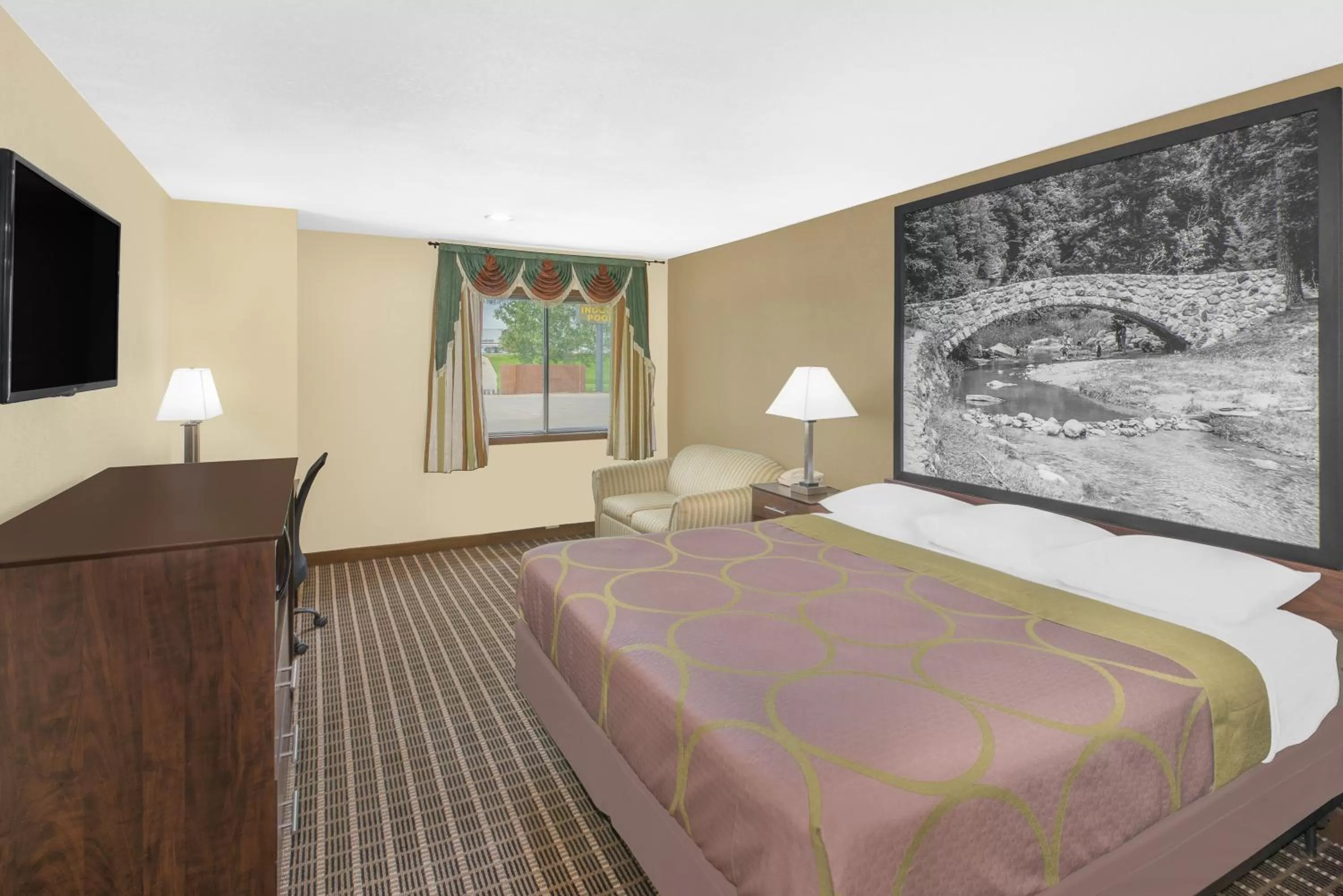 Deluxe King Studio Suite - Non-Smoking in Super 8 by Wyndham Webster City IA