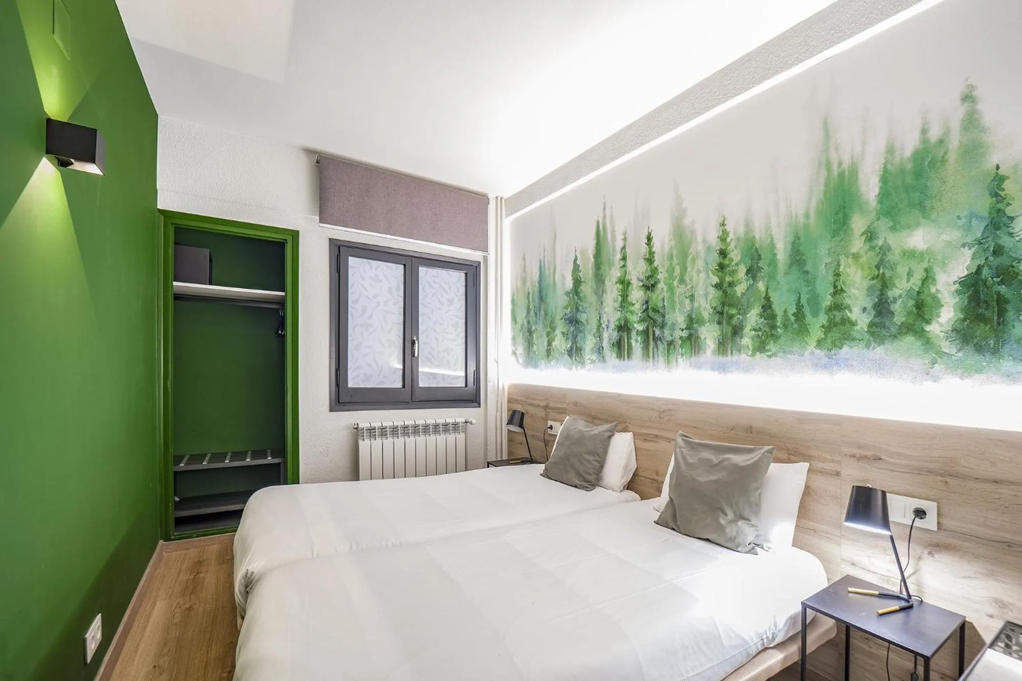 Twin Room in Glaner Hotel Cafe