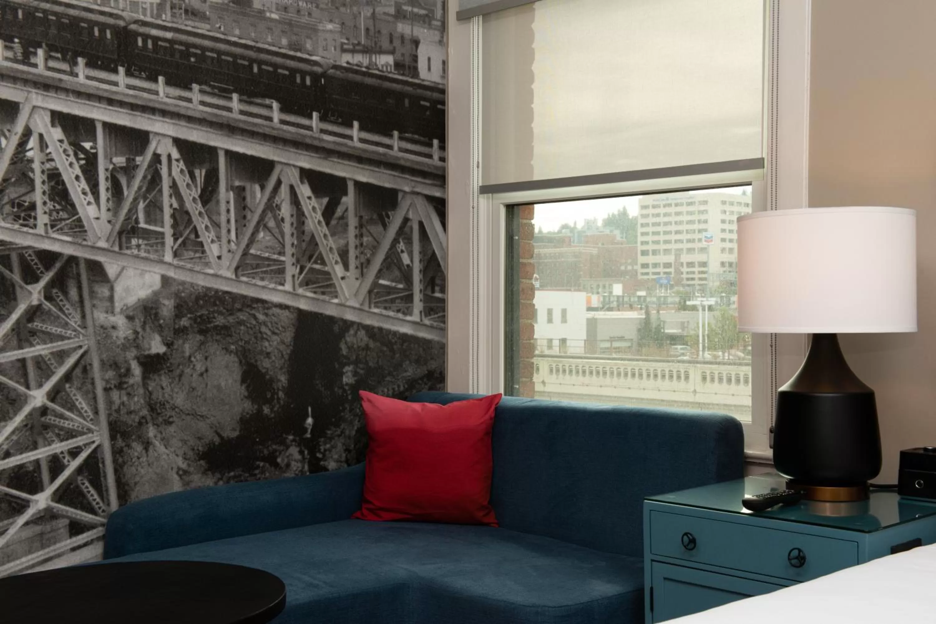 Queen Room with Two Queen Beds - Disability Access Hearing Accessible - Roll-In Shower in Hotel Indigo Spokane Downtown by IHG