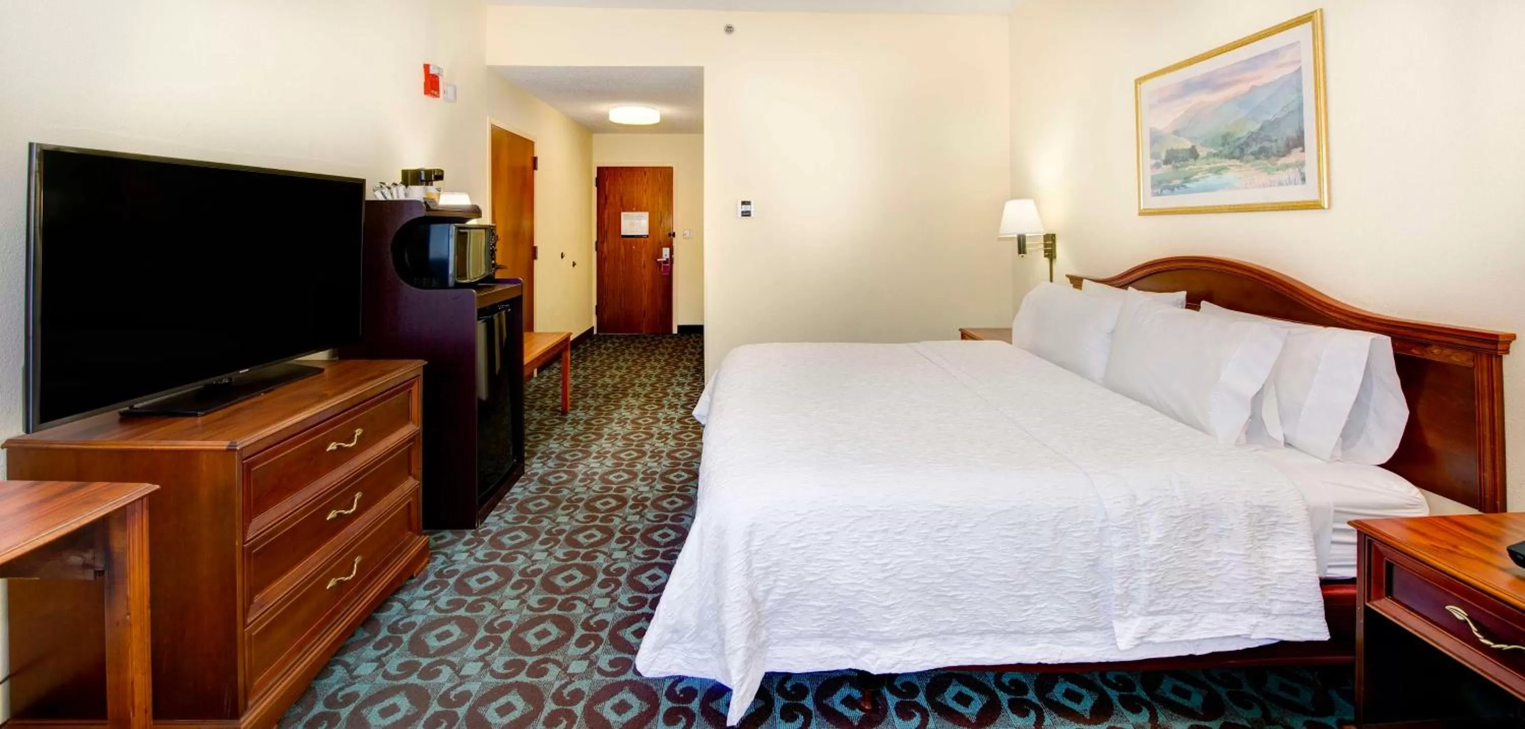 King Room - Mobility Access/Non-Smoking in Hampton Inn Spartanburg Hotel