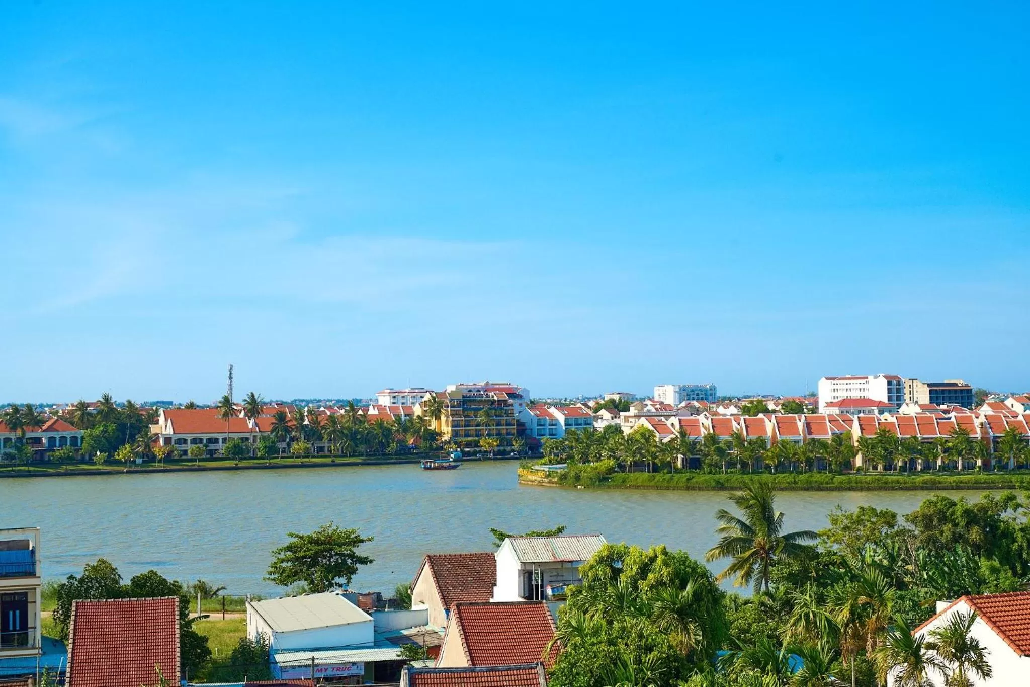 Deluxe Double Room with River View in Hoi An Legend Charm Boutique Hoi An Hotel