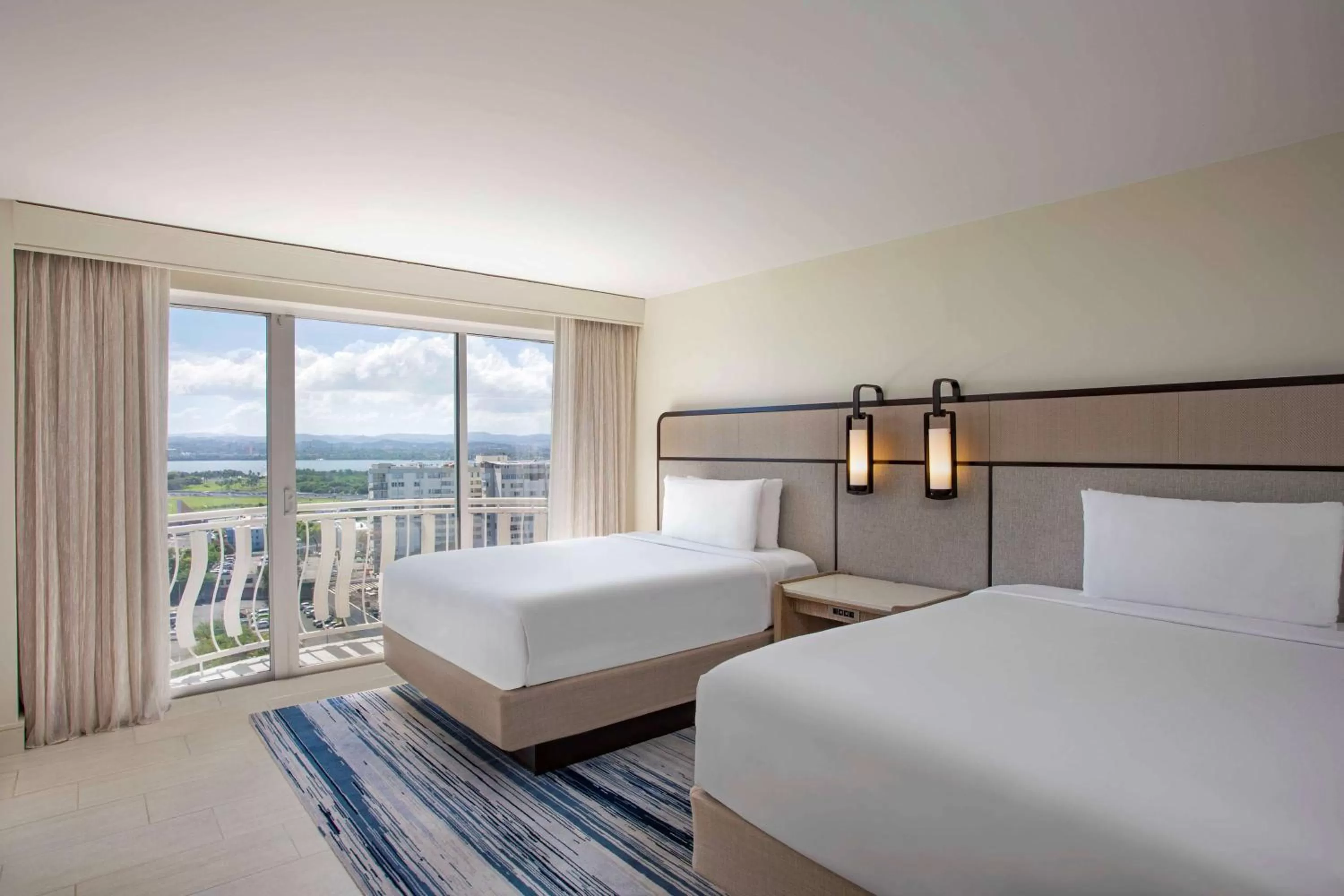 Deluxe Two Queens with City View in The Royal Sonesta San Juan