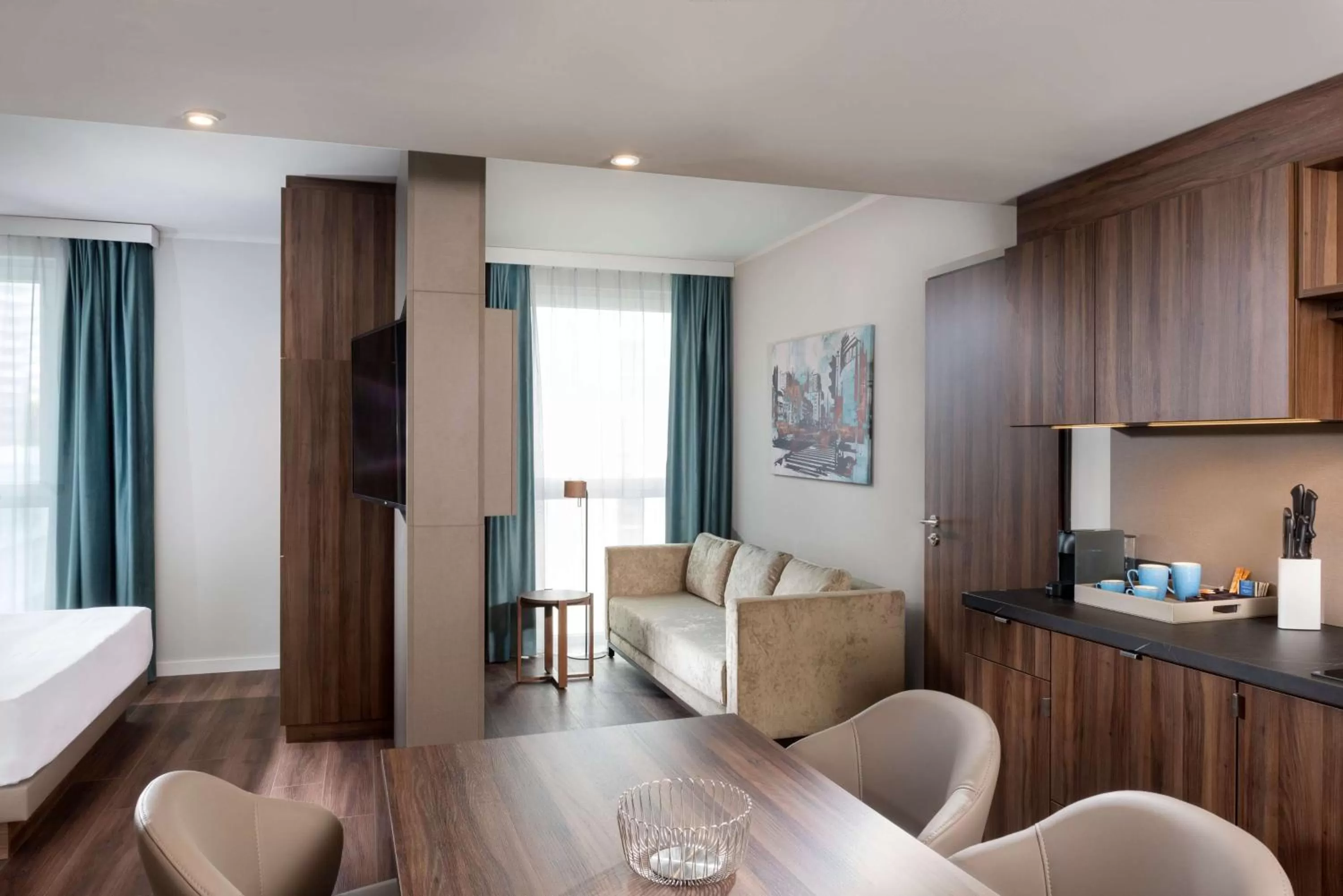 Deluxe King Studio in Hyatt House Frankfurt Eschborn