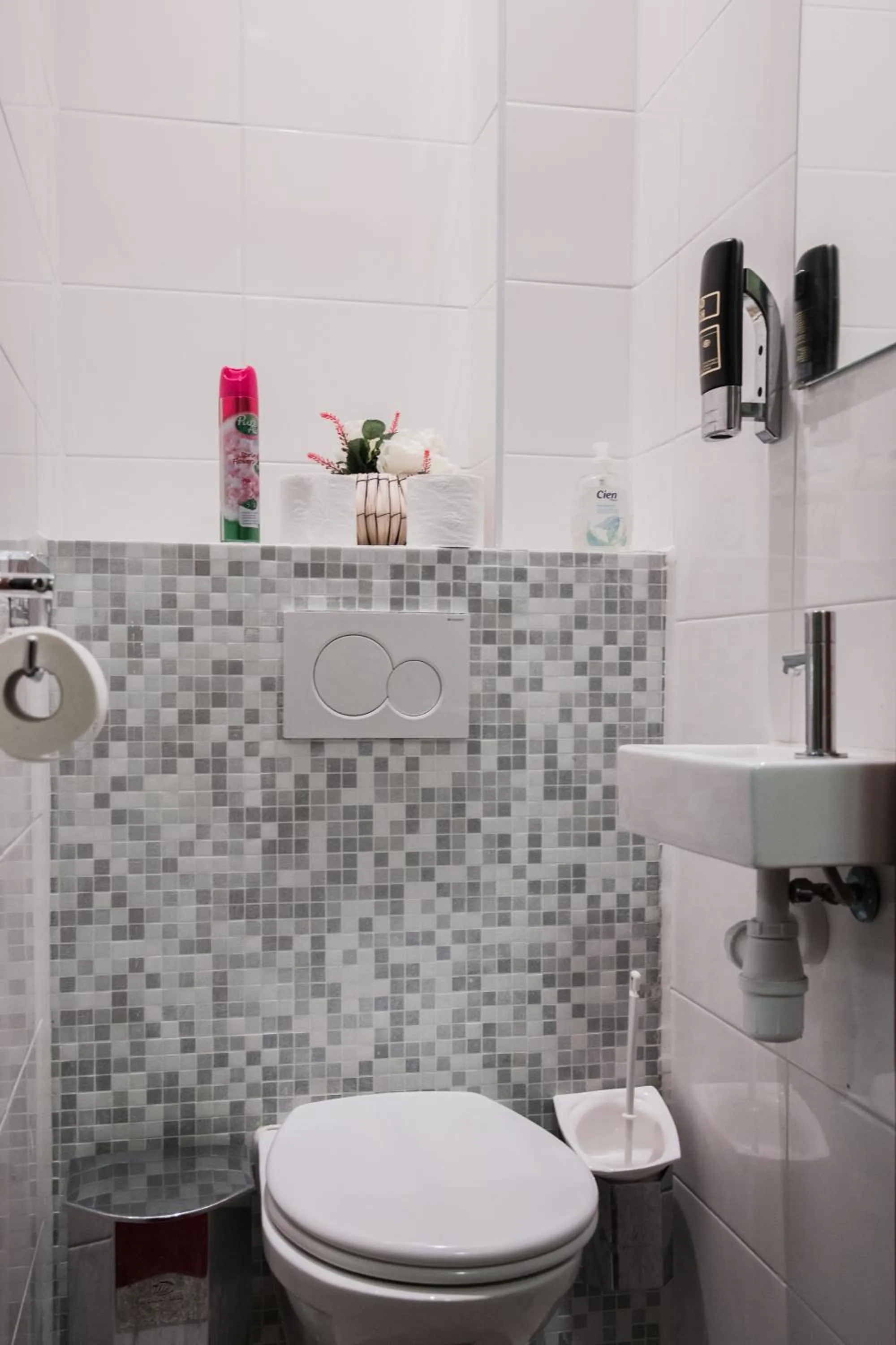 Single Room with Shared Shower and Toilet in Hotel Atlanta