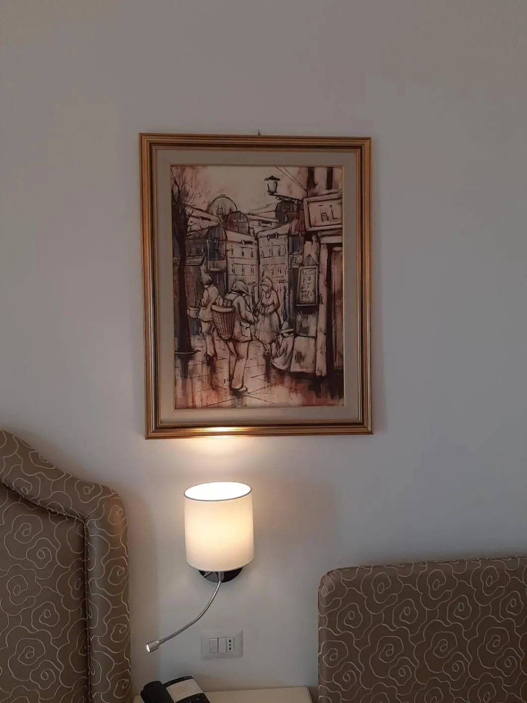 Standard Triple Room with Sea View in Hotel La Perla