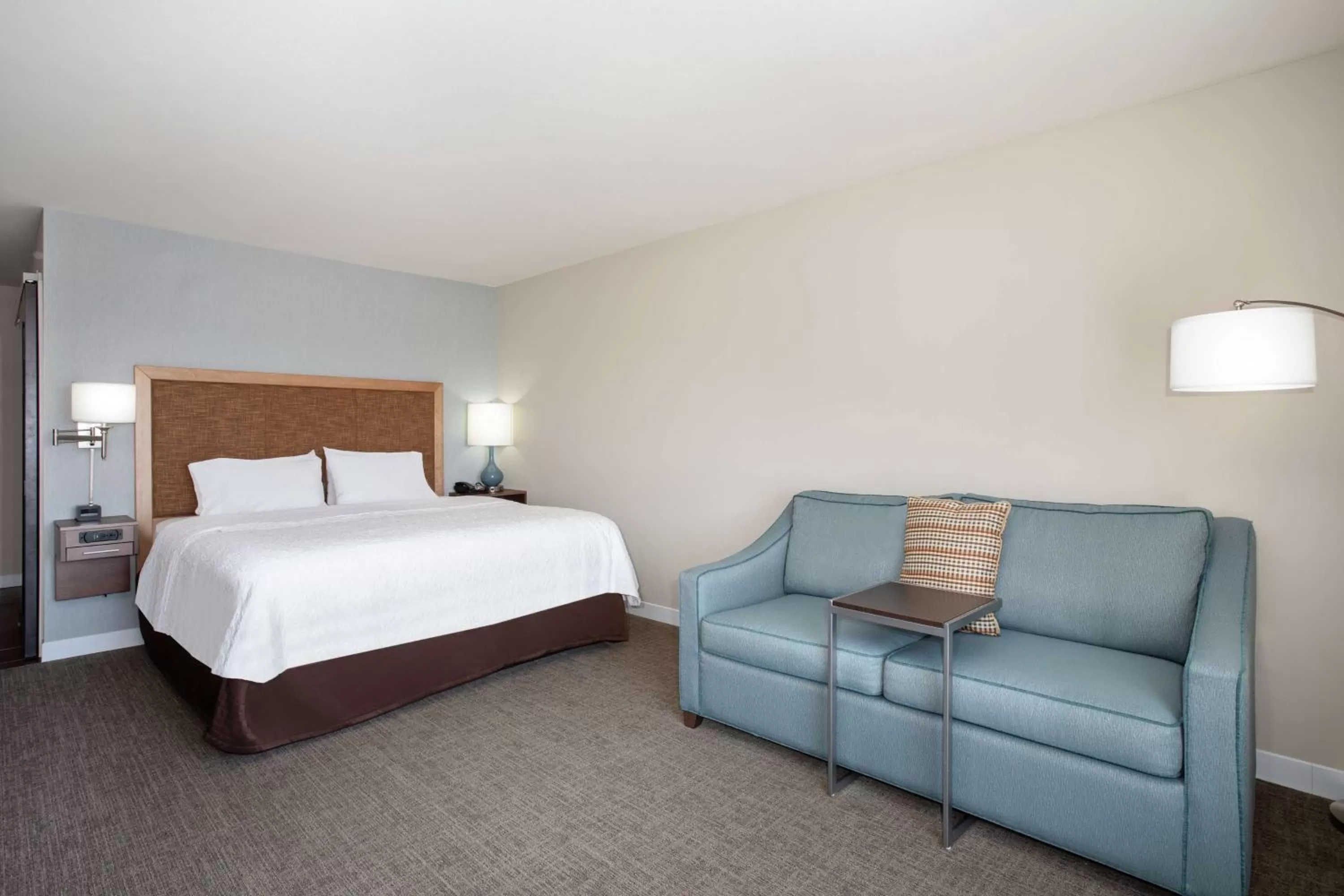 King Room with Sofa Bed - Hearing Accessible/Non-Smoking in Hampton Inn Lincoln Airport, Ne